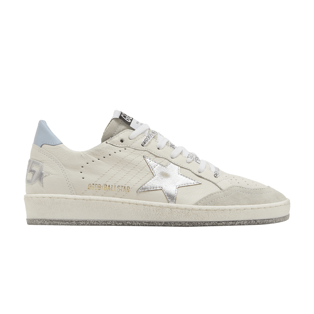 Golden Goose Wmns Ball Star 'White Blue Fog'