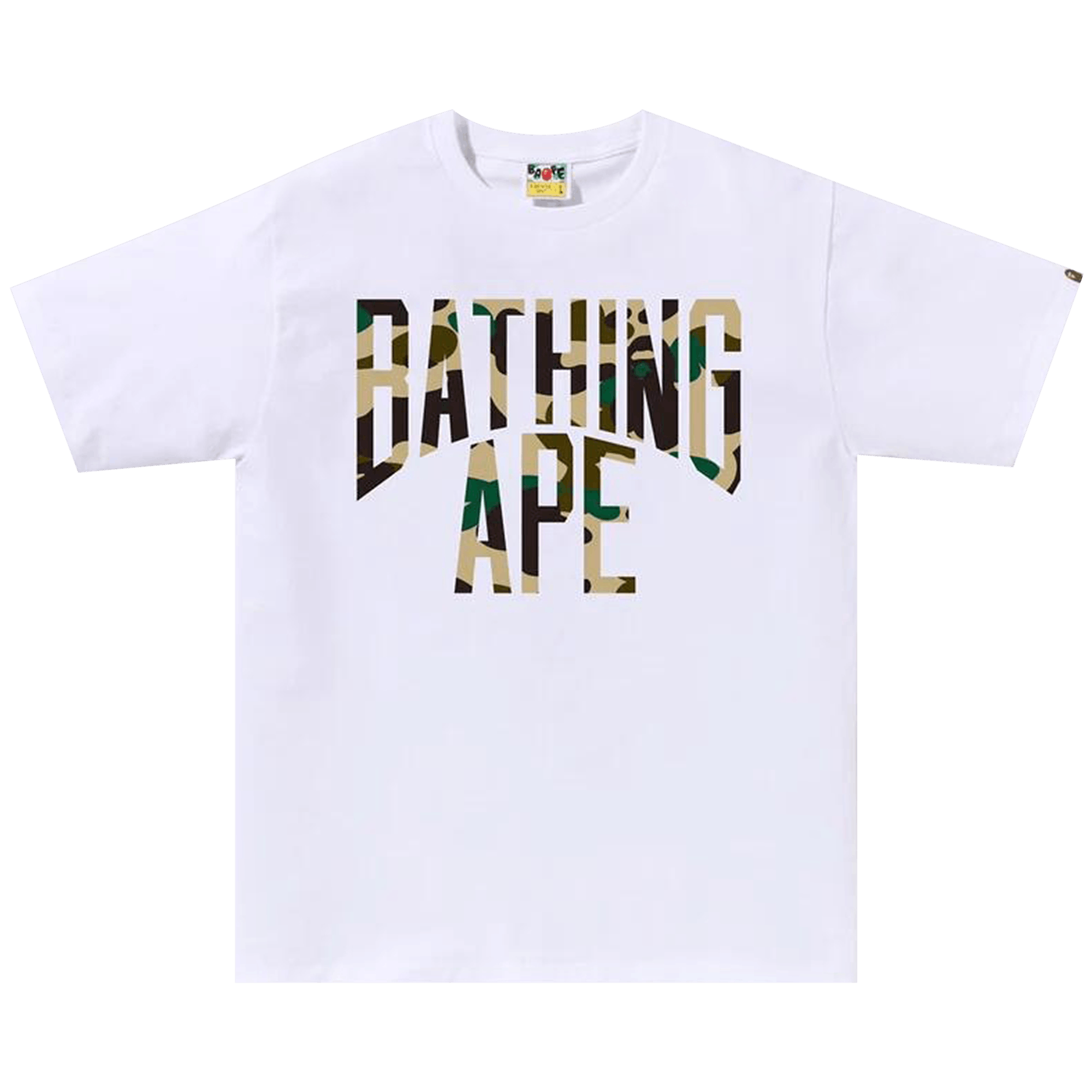 BAPE 1st Camo NYC Logo Tee 'White'