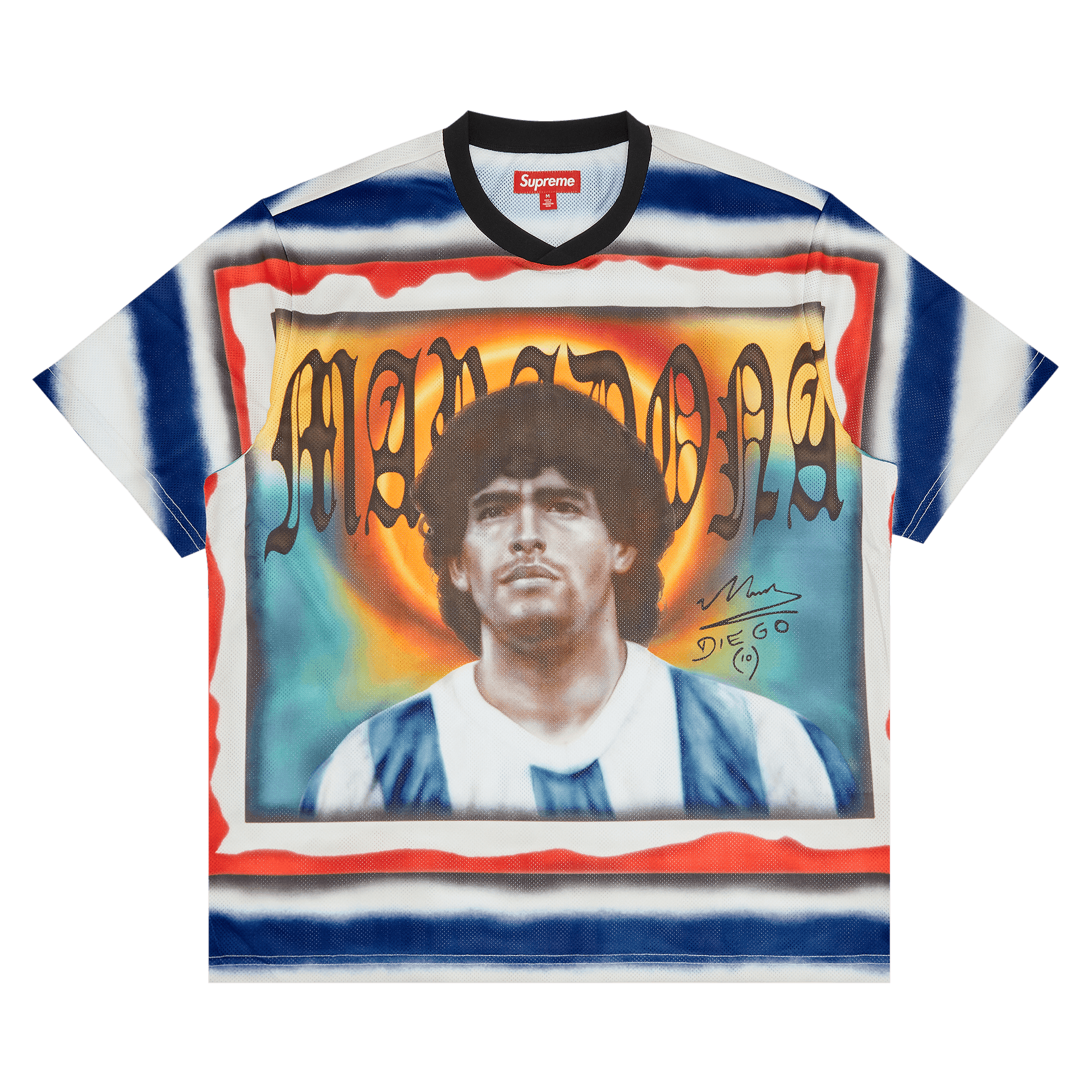 Supreme Maradona Soccer Jersey 'Multicolor'