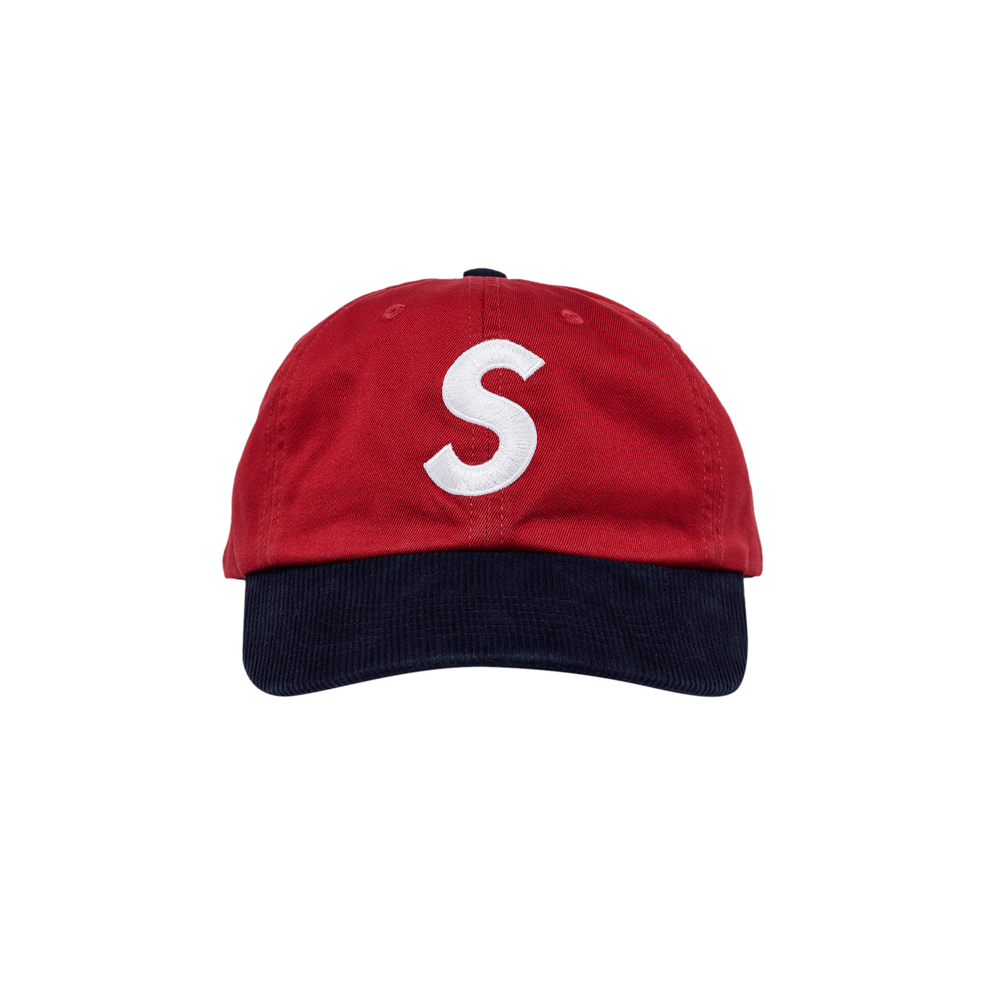Supreme 2-Tone S Logo 6-Panel 'Red'