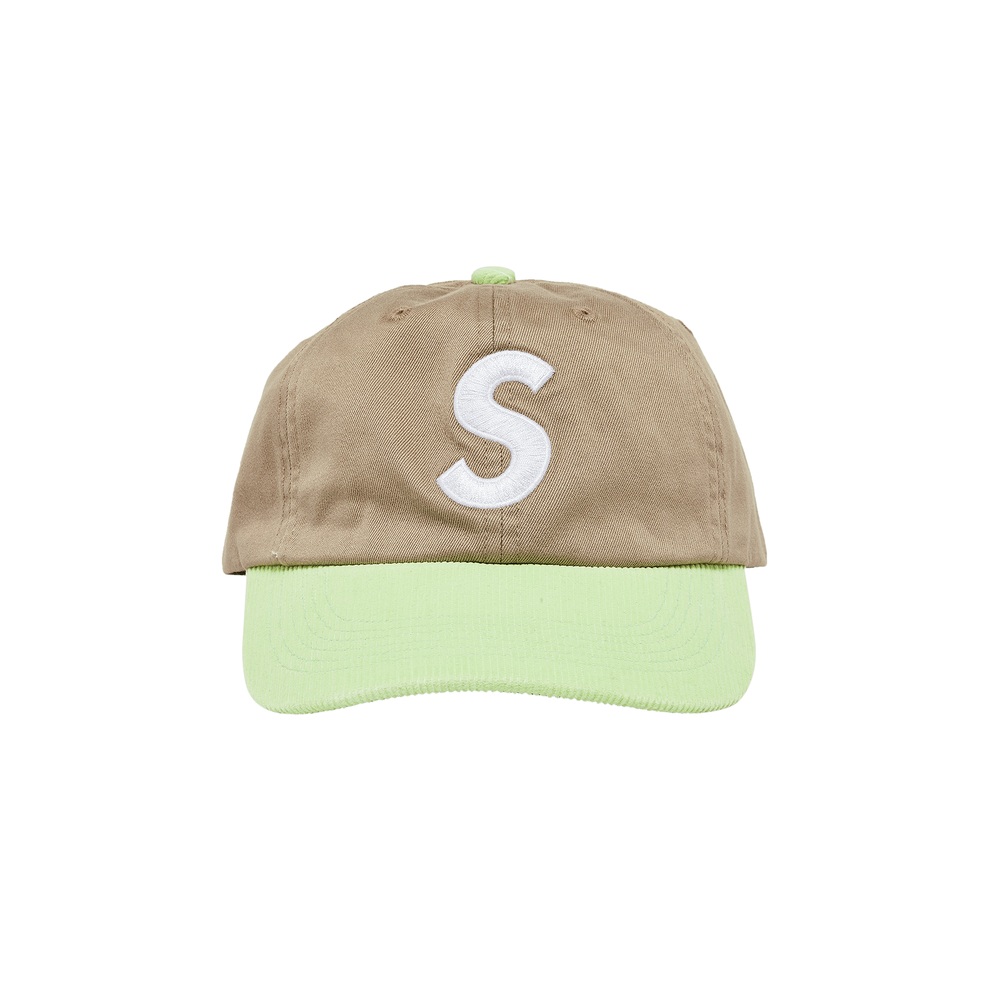 Supreme 2-Tone S Logo 6-Panel 'Tan'