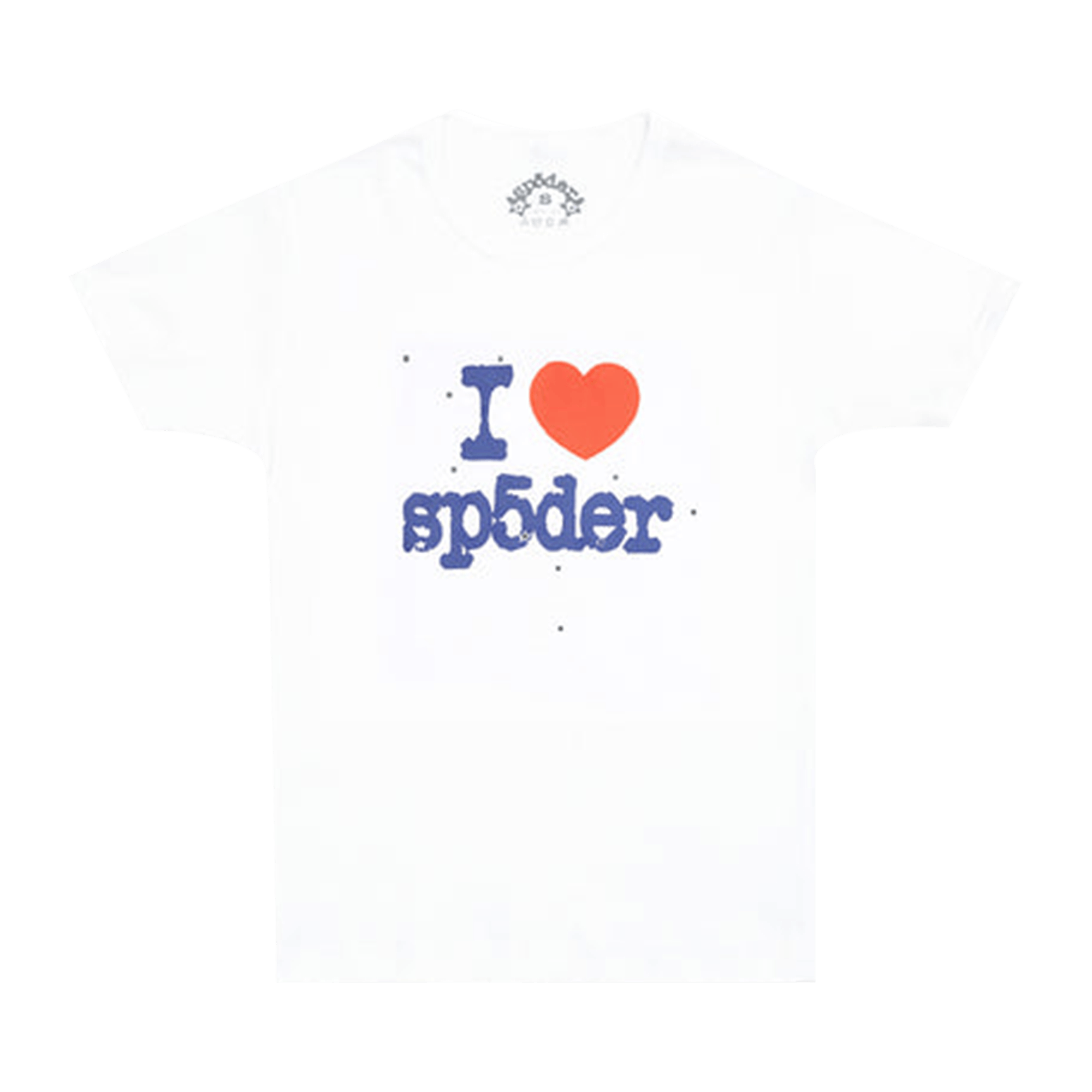 Sp5der Souvenir Baby Tee 'White'