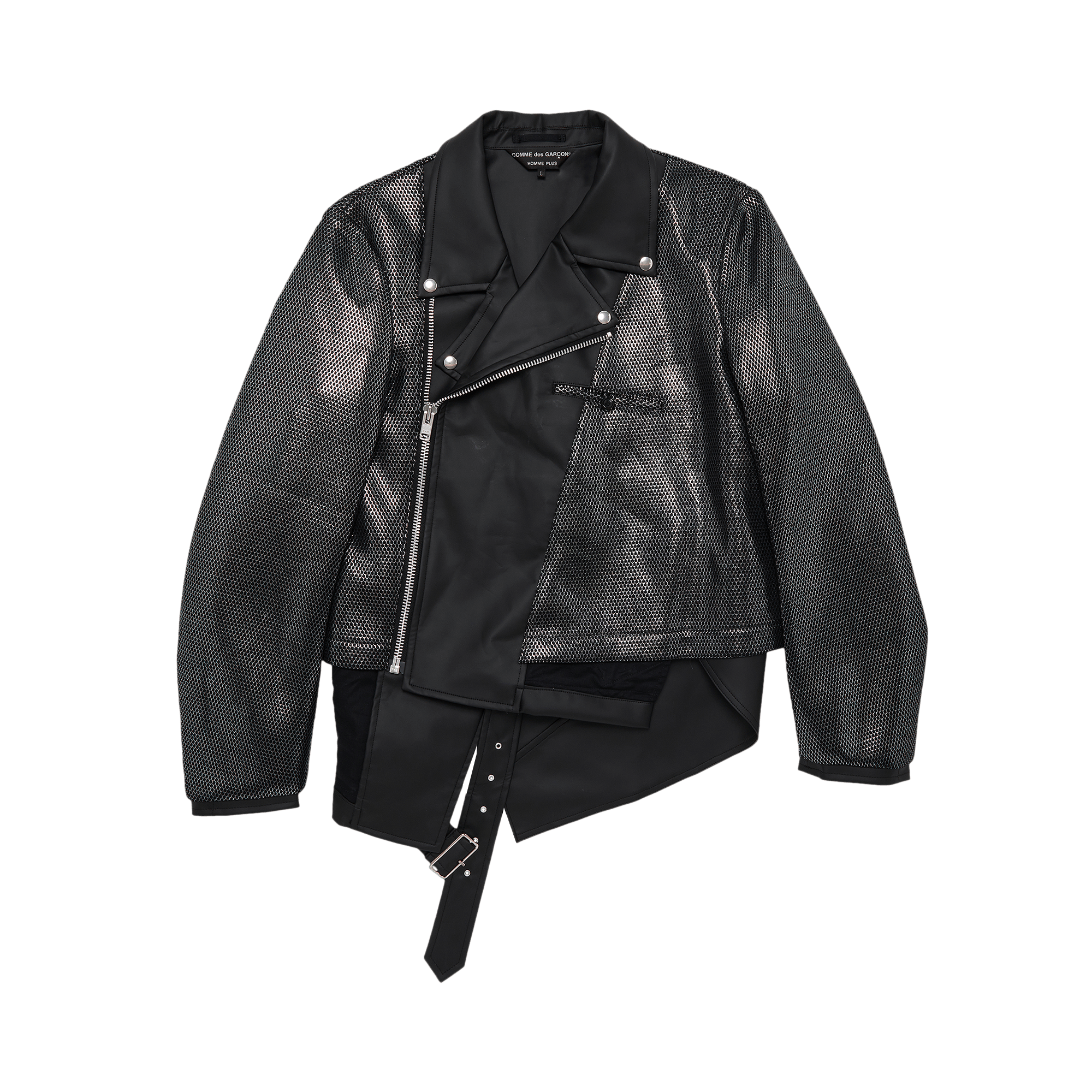 Comme des Garçons Homme Plus Leather Jacket 'Black'