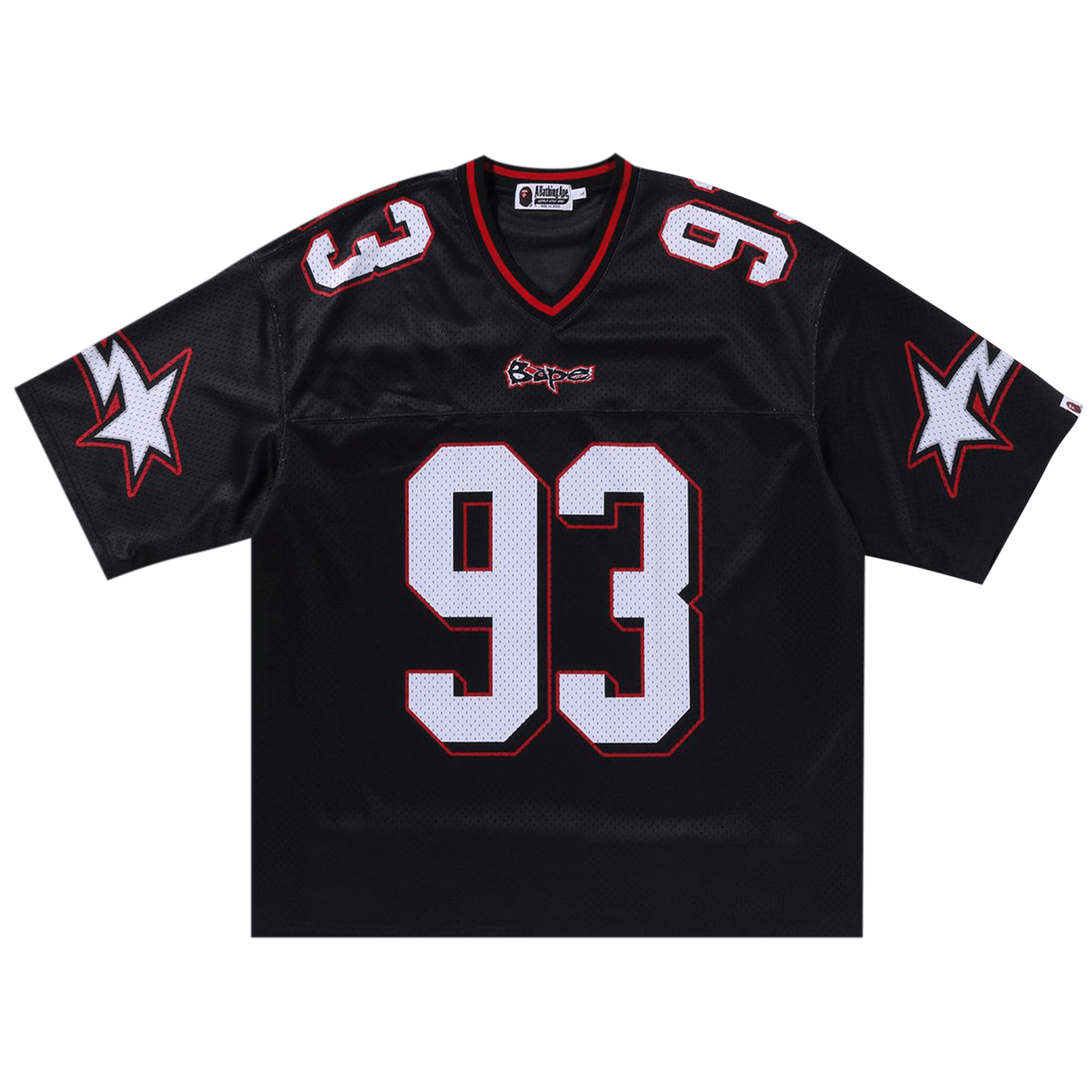 BAPE Football Relaxed Fit Tee 'Black'
