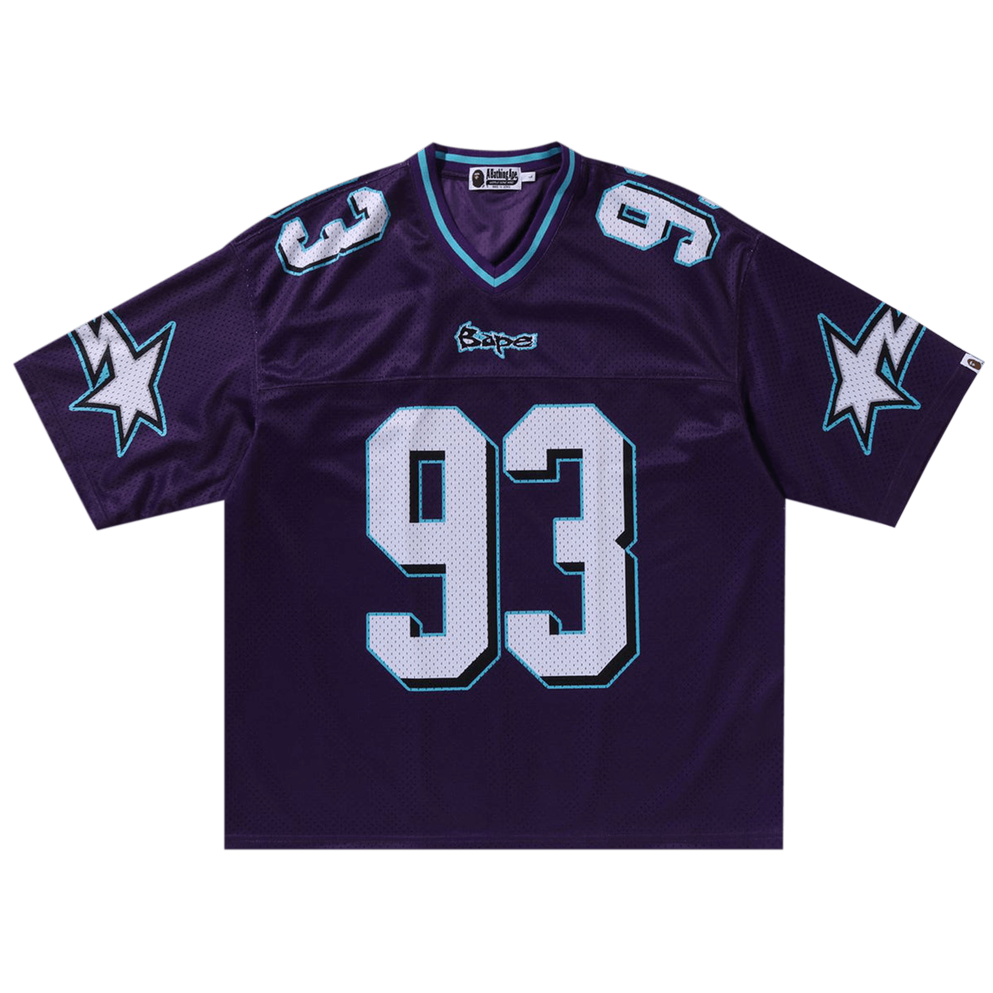 BAPE Football Relaxed Fit Tee 'Purple'