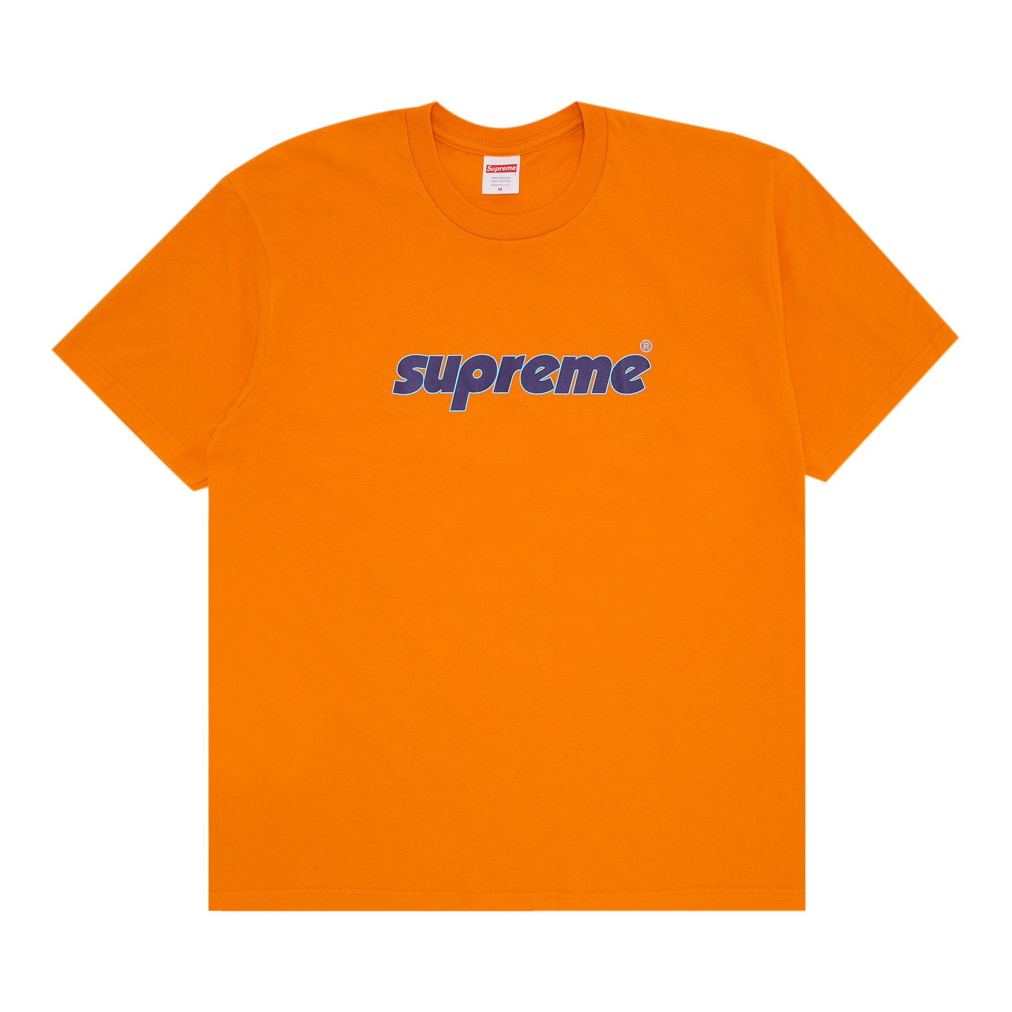 Supreme Pinline Tee 'Orange'