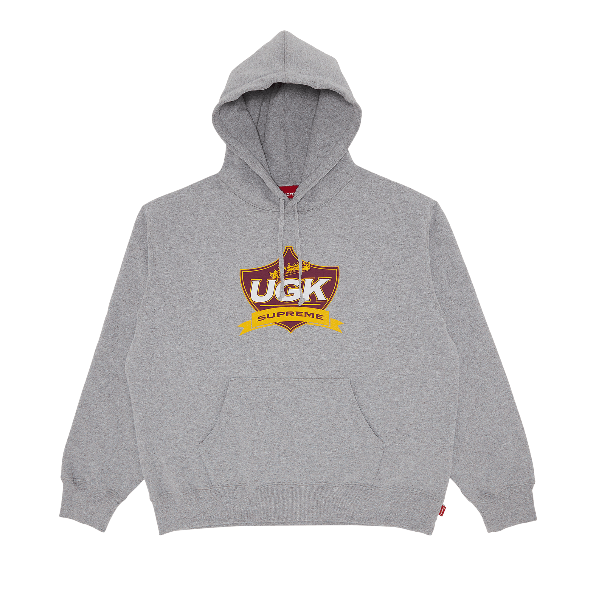 Supreme UGK Hooded Sweatshirt 'Heather Grey'