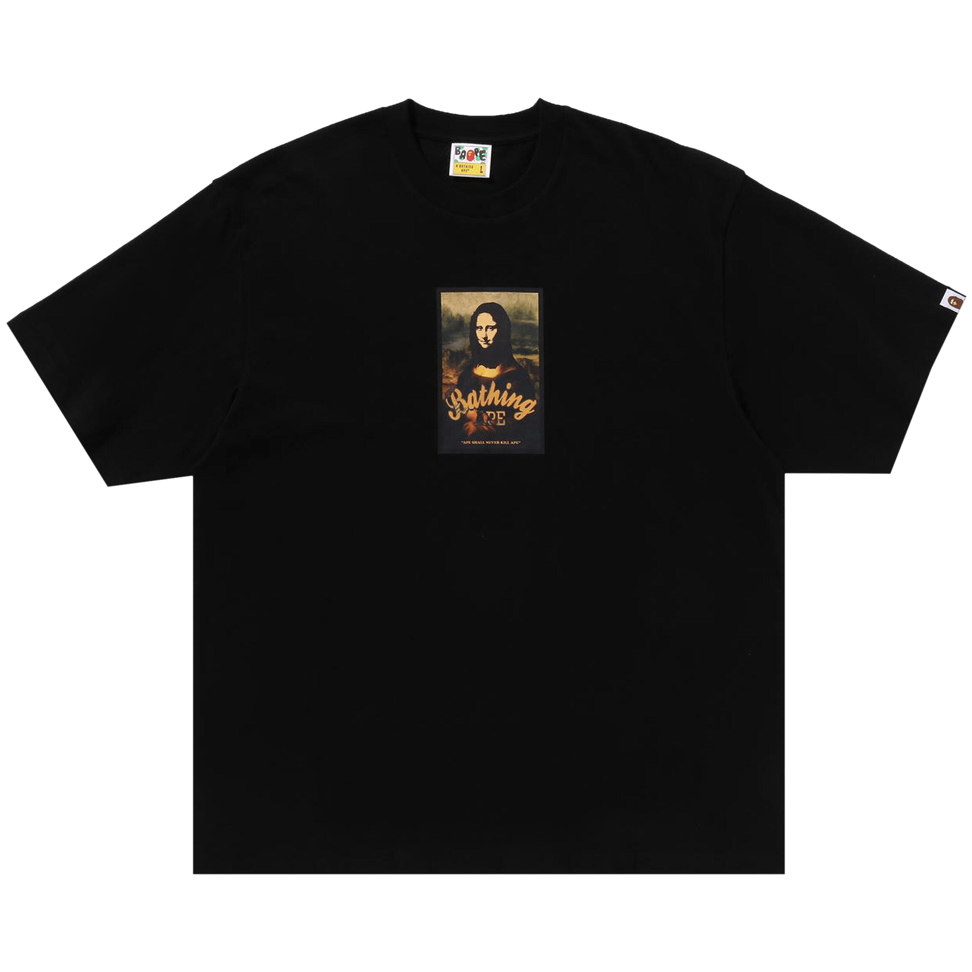 BAPE Art Print Relaxed Fit Tee 'Black'