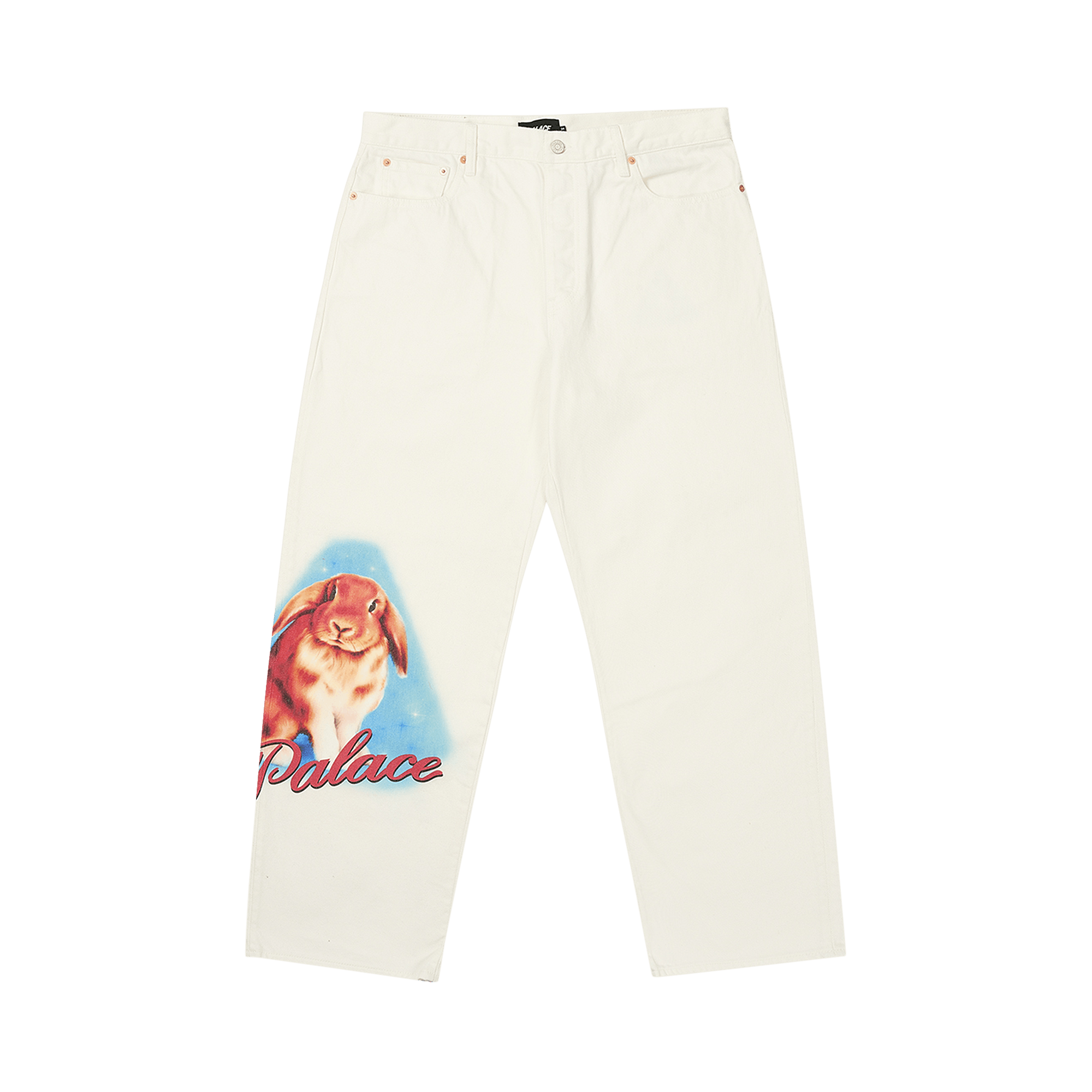 Palace Phumper P90 Baggy Jean 'White'