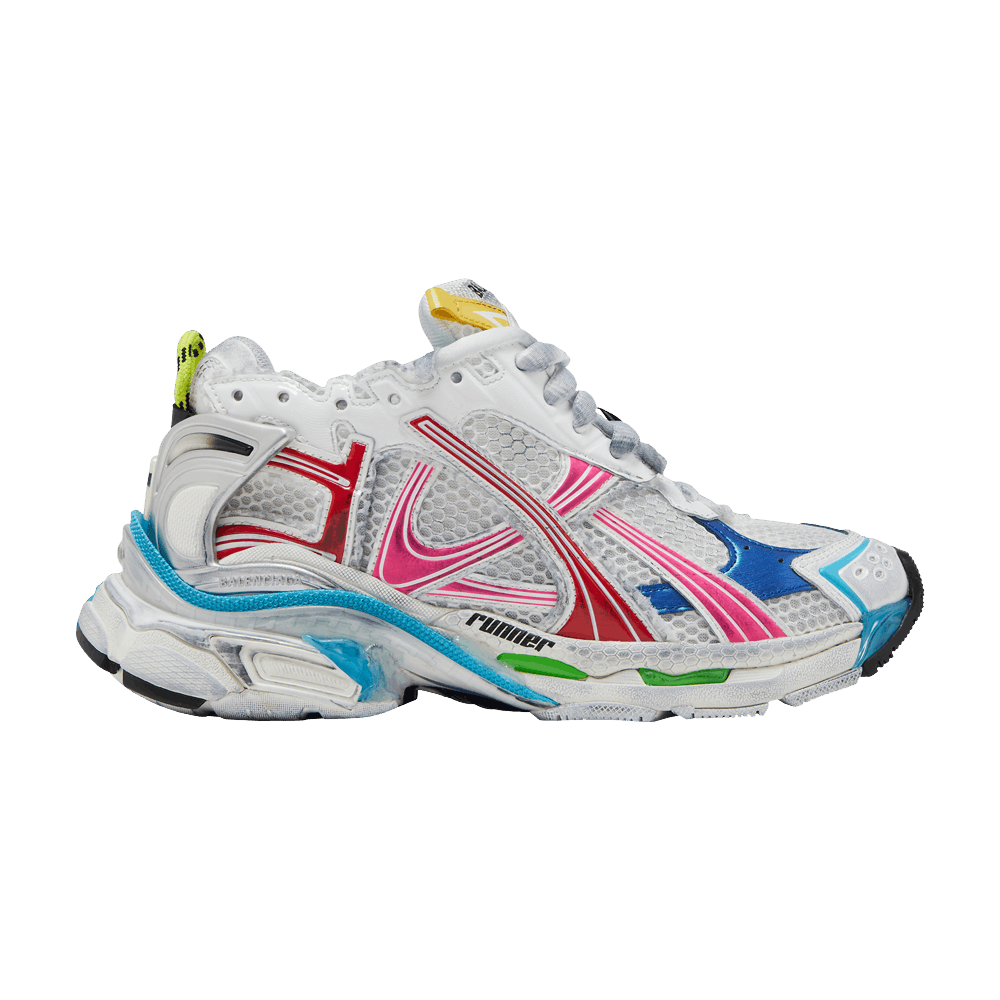 Buy Balenciaga Wmns Runner Sneaker 'Worn-Out - White Multi