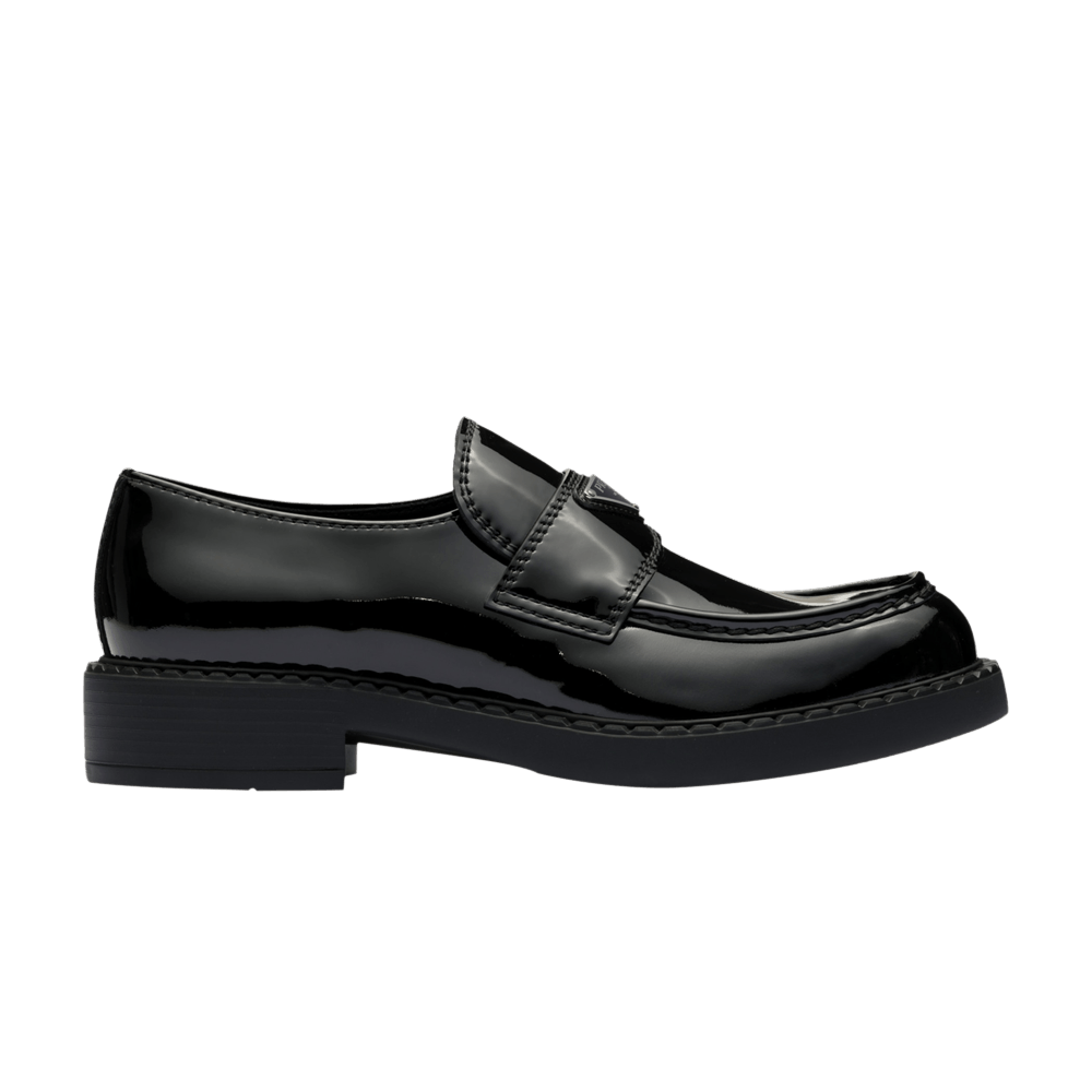 Buy Prada Wmns Chocolate Loafer 'Black' - 1D246M JHR F0002