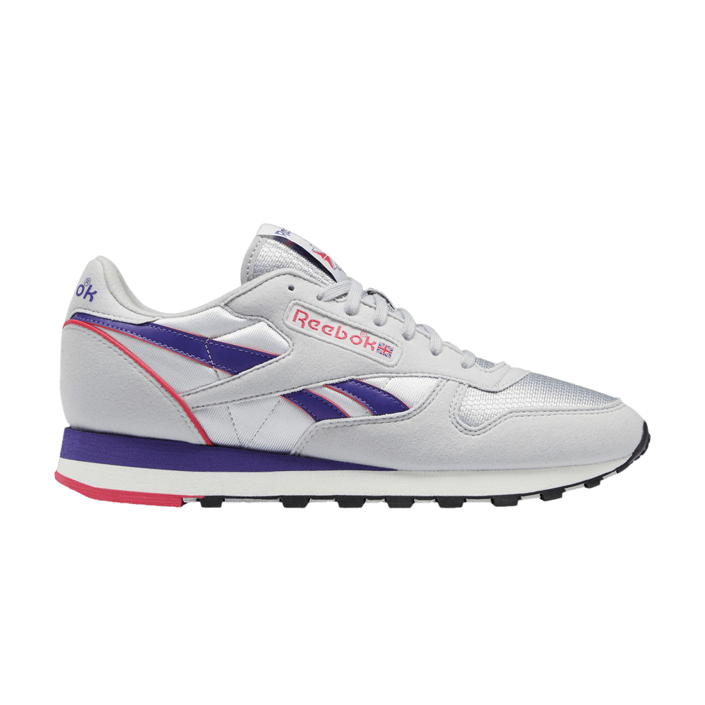 Reebok Classic Leather 'Pure Grey Team Purple'