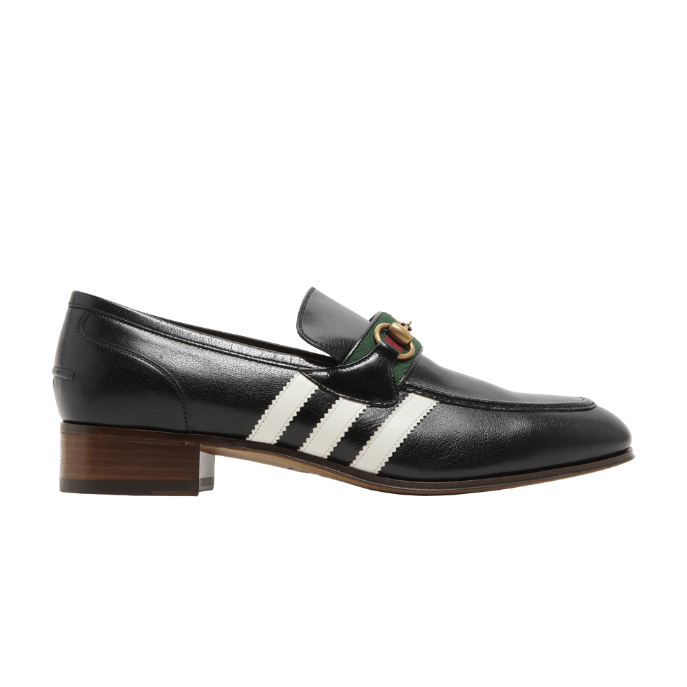 Buy Adidas x Gucci Wmns Loafer 'Black Leather' - 702284 1DOQ0 1061
