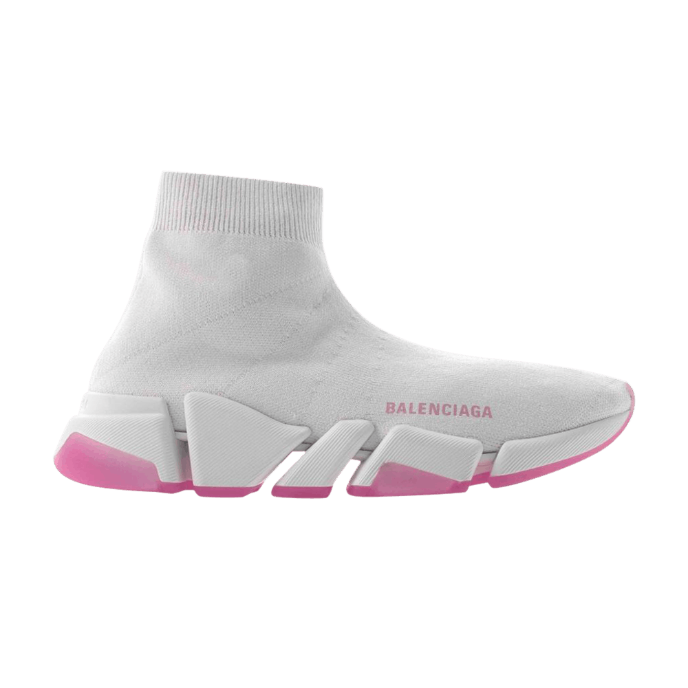 Balenciaga Wmns Speed 2.0 Sneaker 'White Pink'