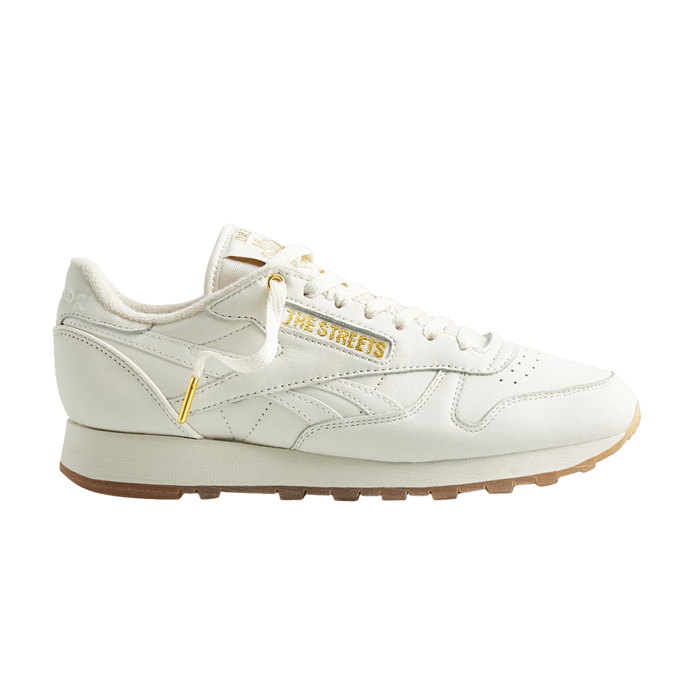END. x The Streets x Reebok Classic Leather 'Chalk Gold Metallic'