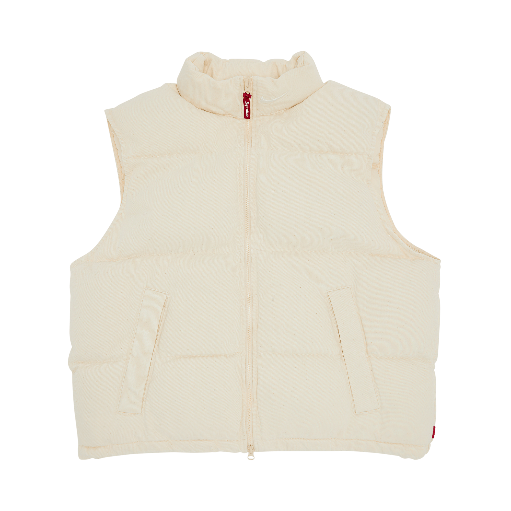 Supreme x Nike Denim Puffer Vest 'Natural'