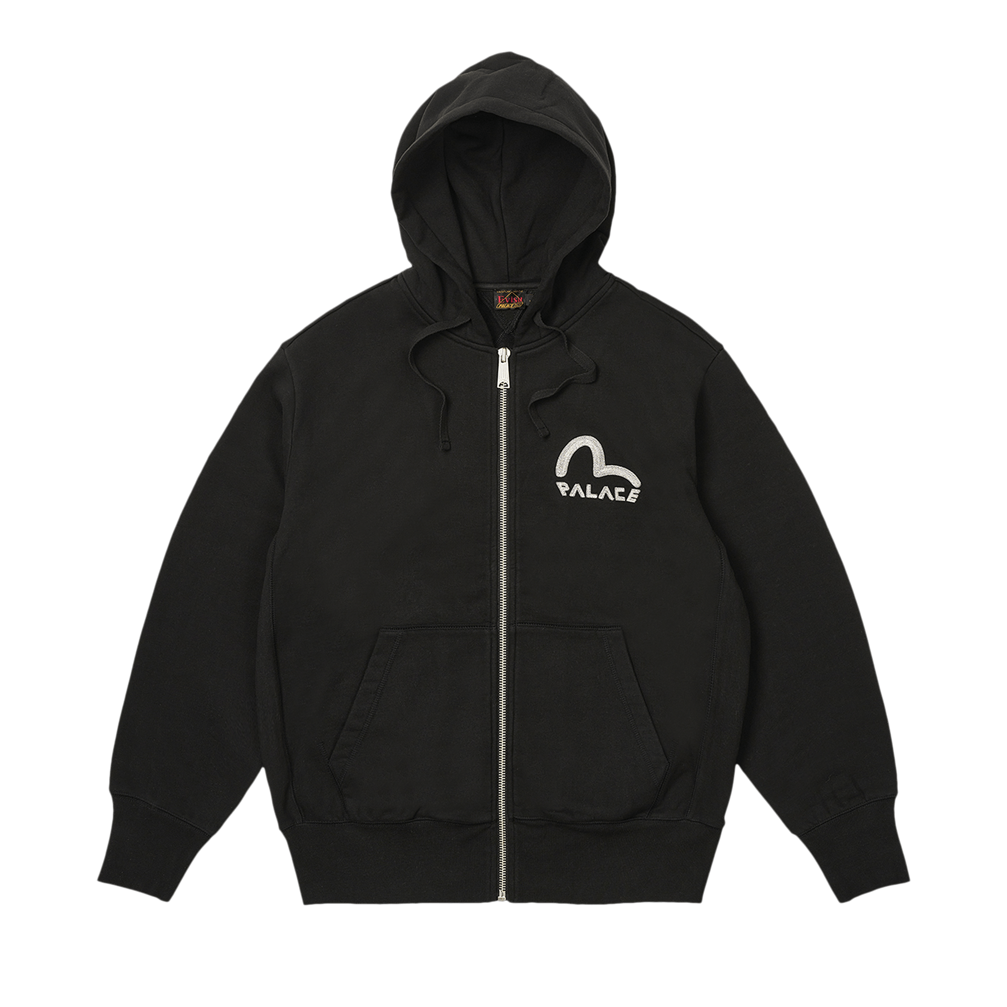 Palace x Evisu Zip Hood 'Black'