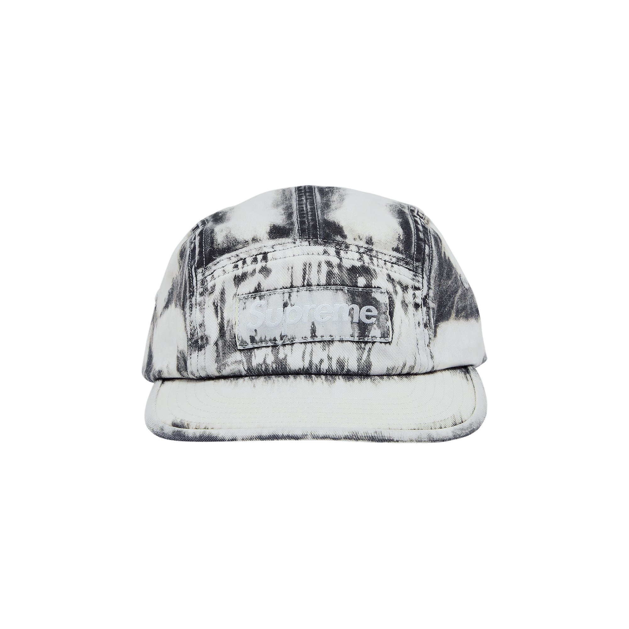 Supreme Bleached Chino Camp Cap 'Black'