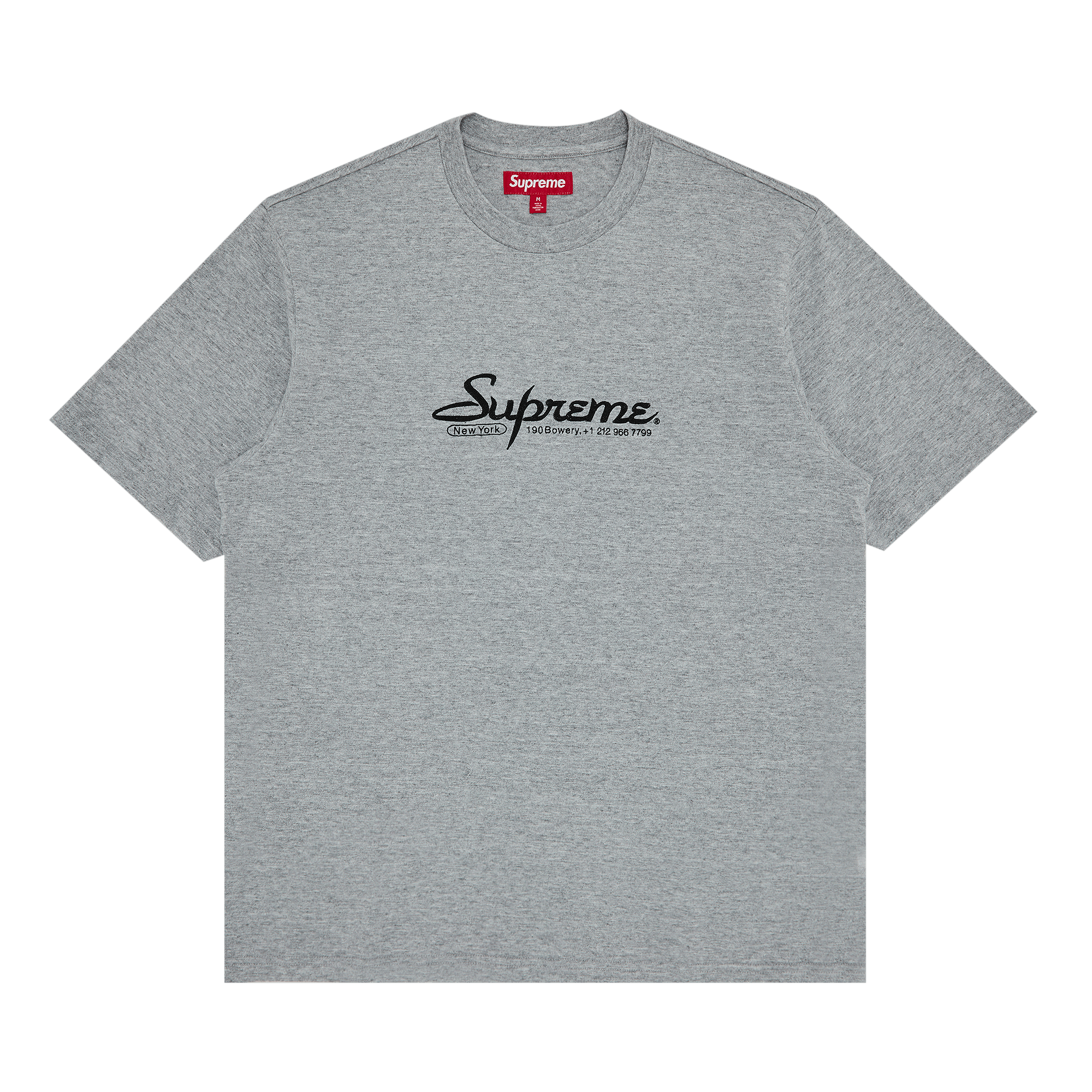 Supreme Contact Short-Sleeve Top 'Heather Grey'