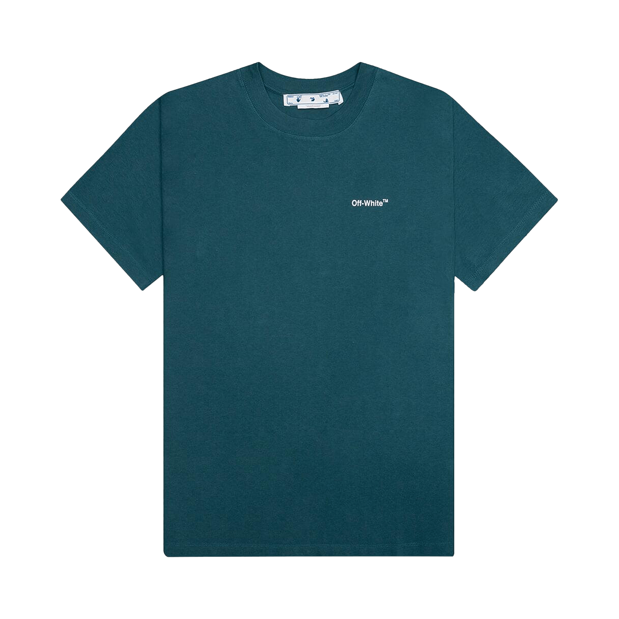 Off-White Chain Arrow Slim Short-Sleeve Tee 'Duck Green'