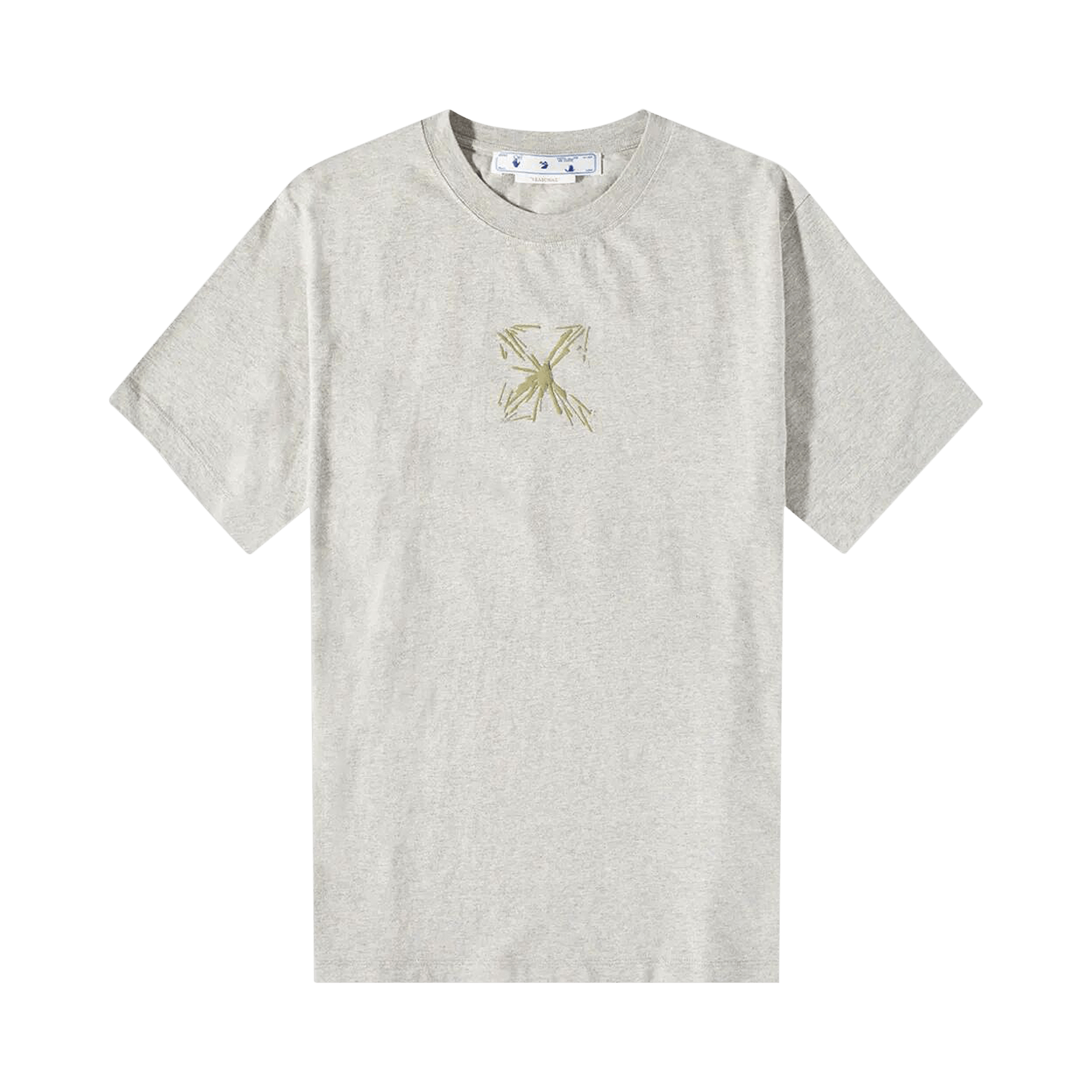 Off-White Splash Arrow T-Shirt 'Grey'