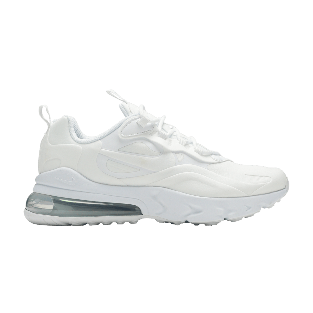 Nike Air Max 270 React GS 'Triple White'