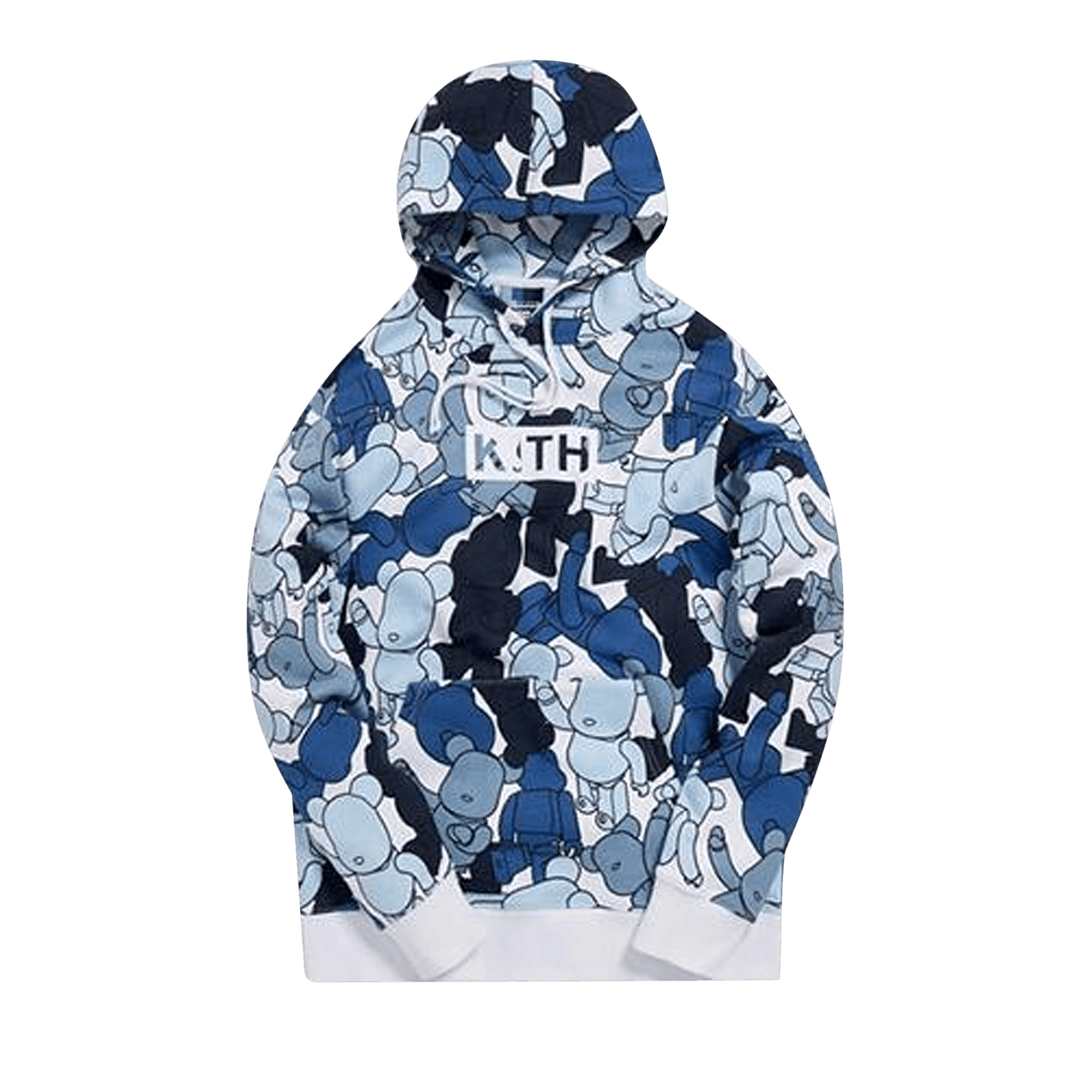 Kith x Bearbrick Pattern Hoodie 'Multicolor'
