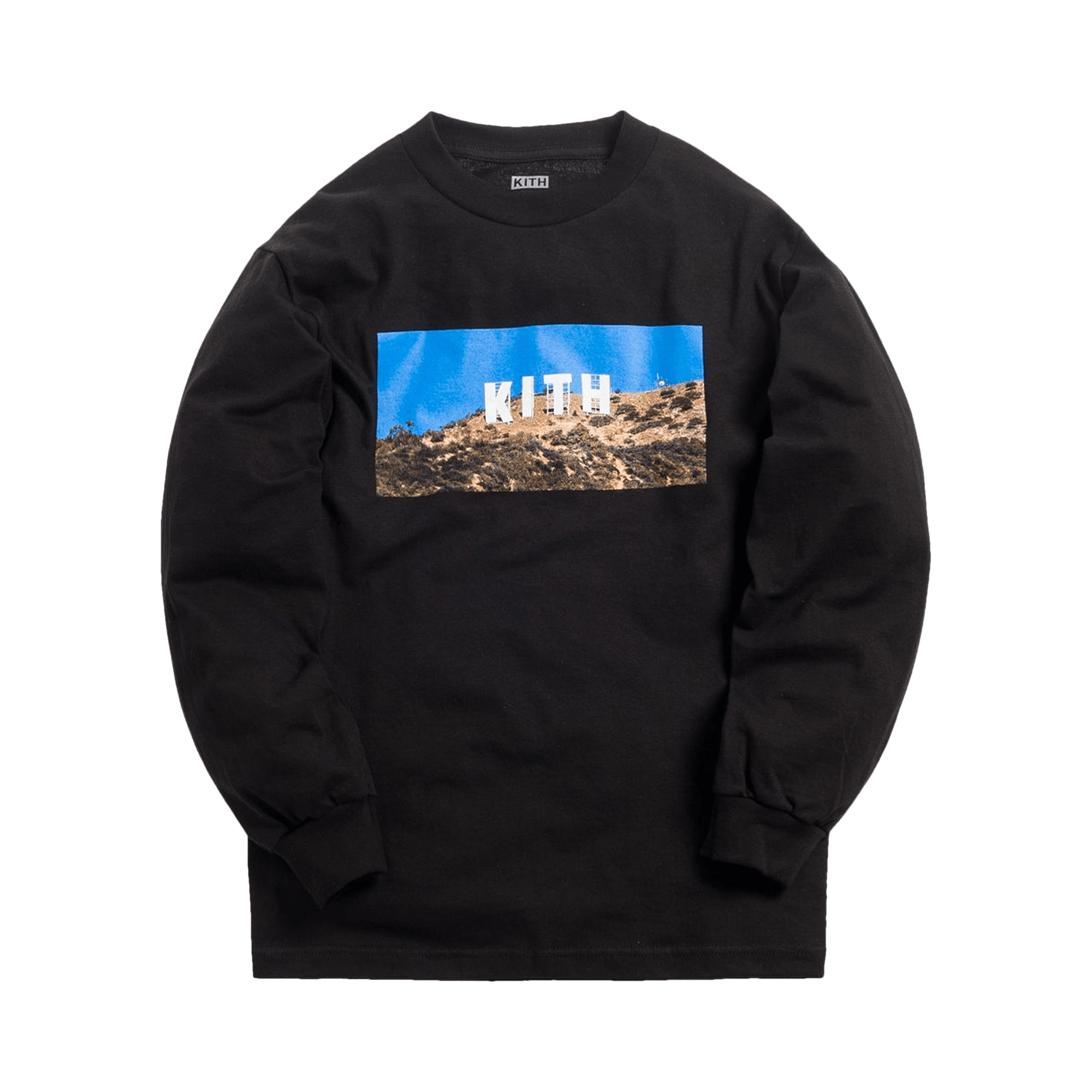 Kith Hollywood Long-Sleeve T-Shirt 'Black'