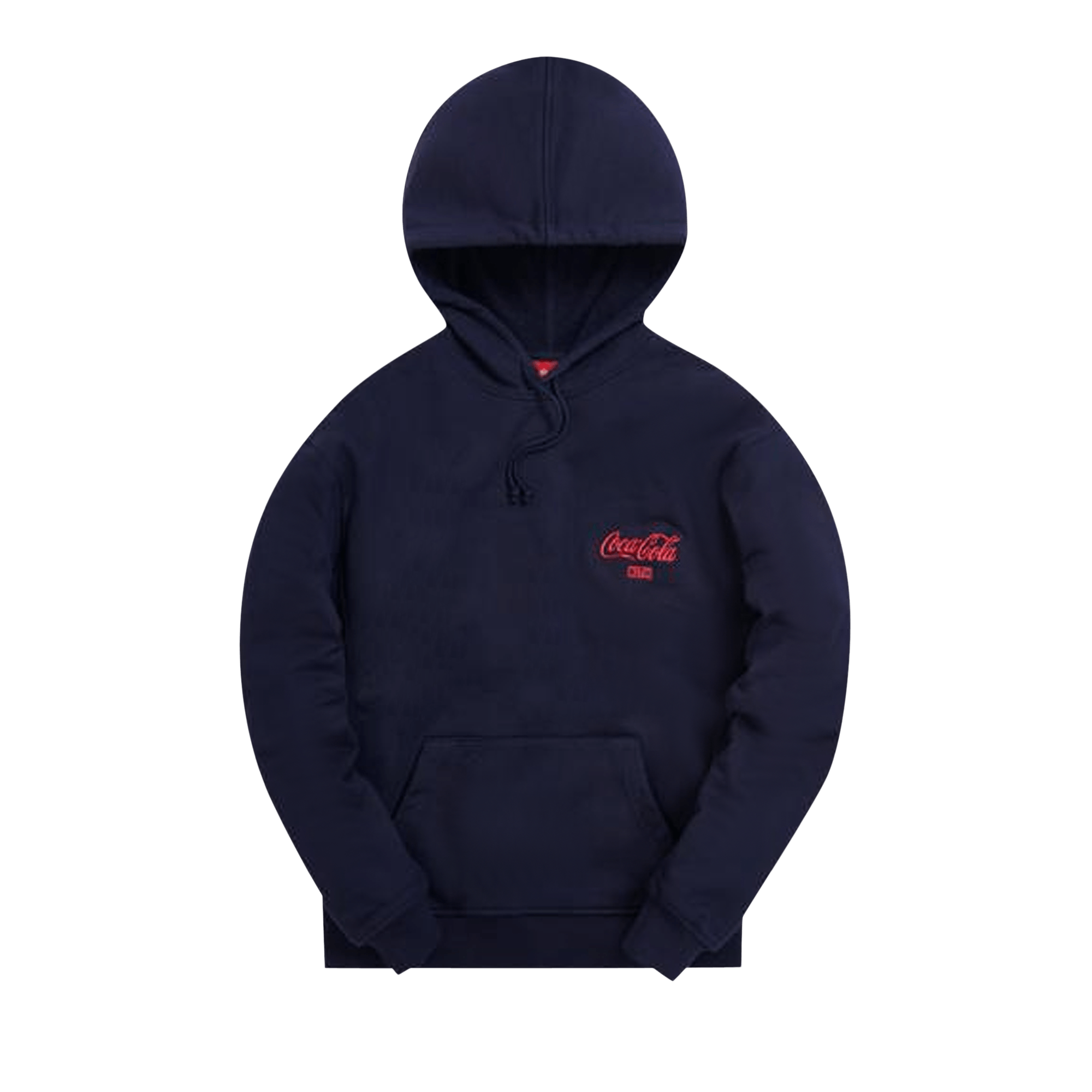 Kith x Coca-Cola Ribbon Logo Hoodie 'Navy'