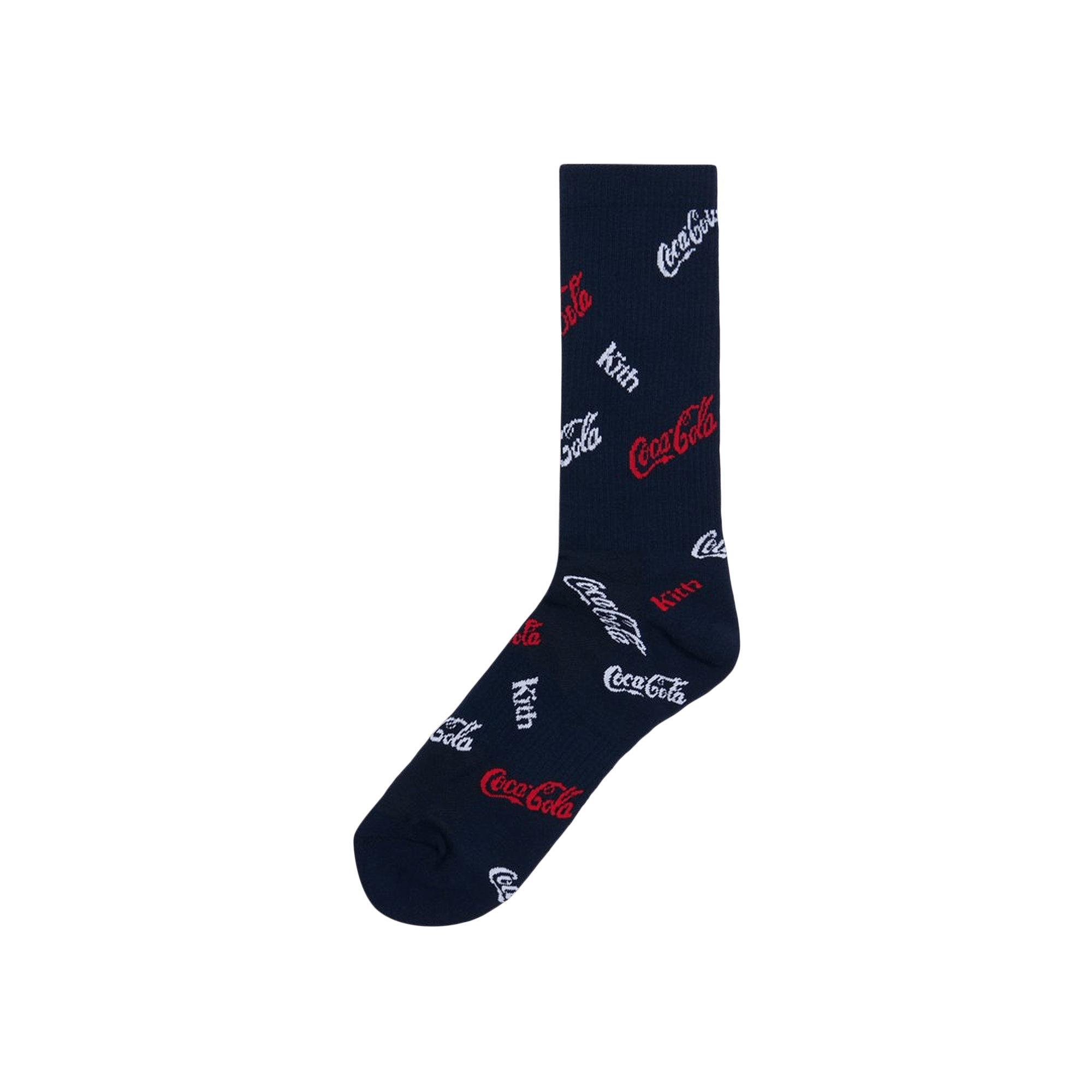 Kith x Coca-Cola Logo Sock 'Navy'