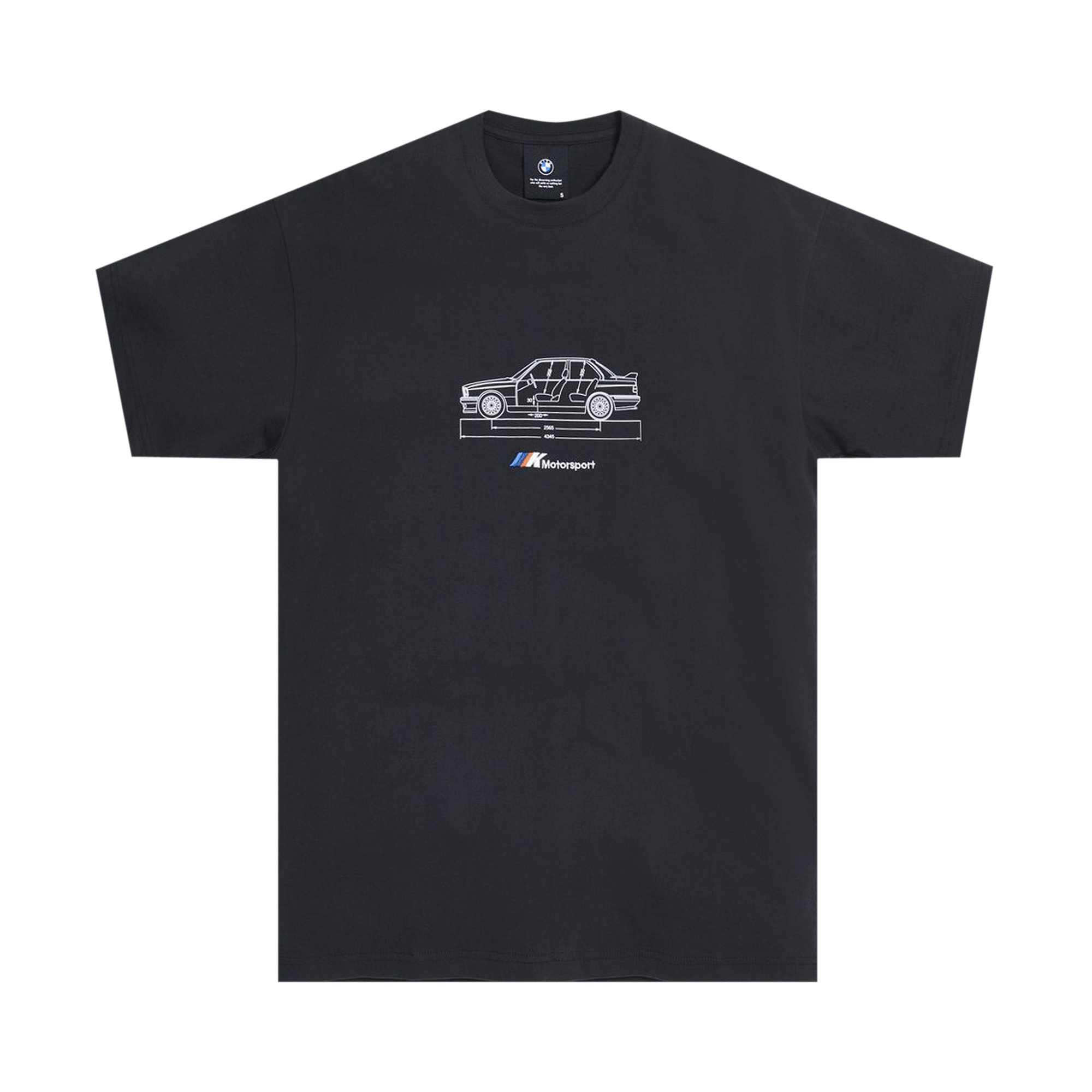 Kith For BMW Side Dimensions Tee 'Black'