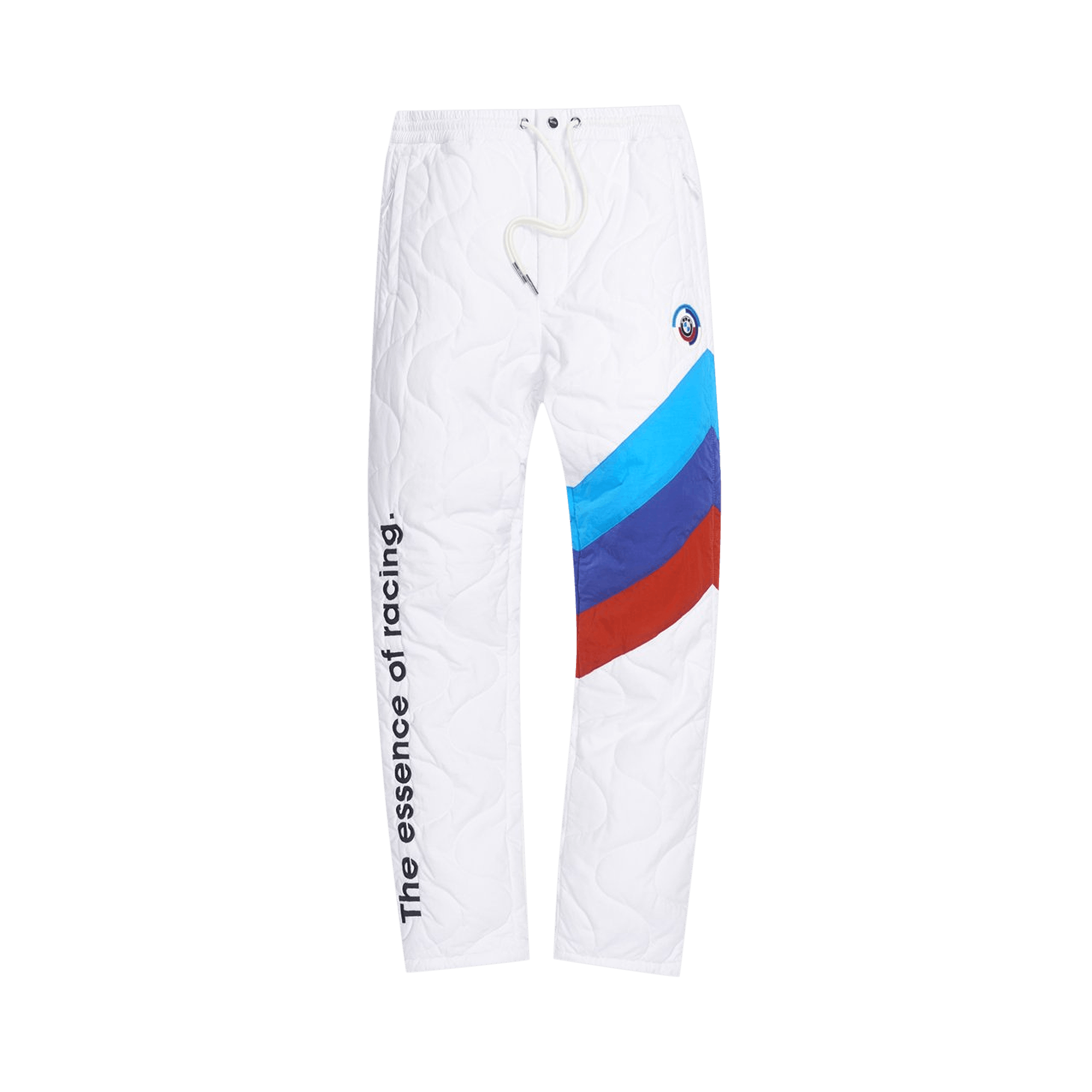 Kith For BMW Quilted Racing Pants 'Off White'