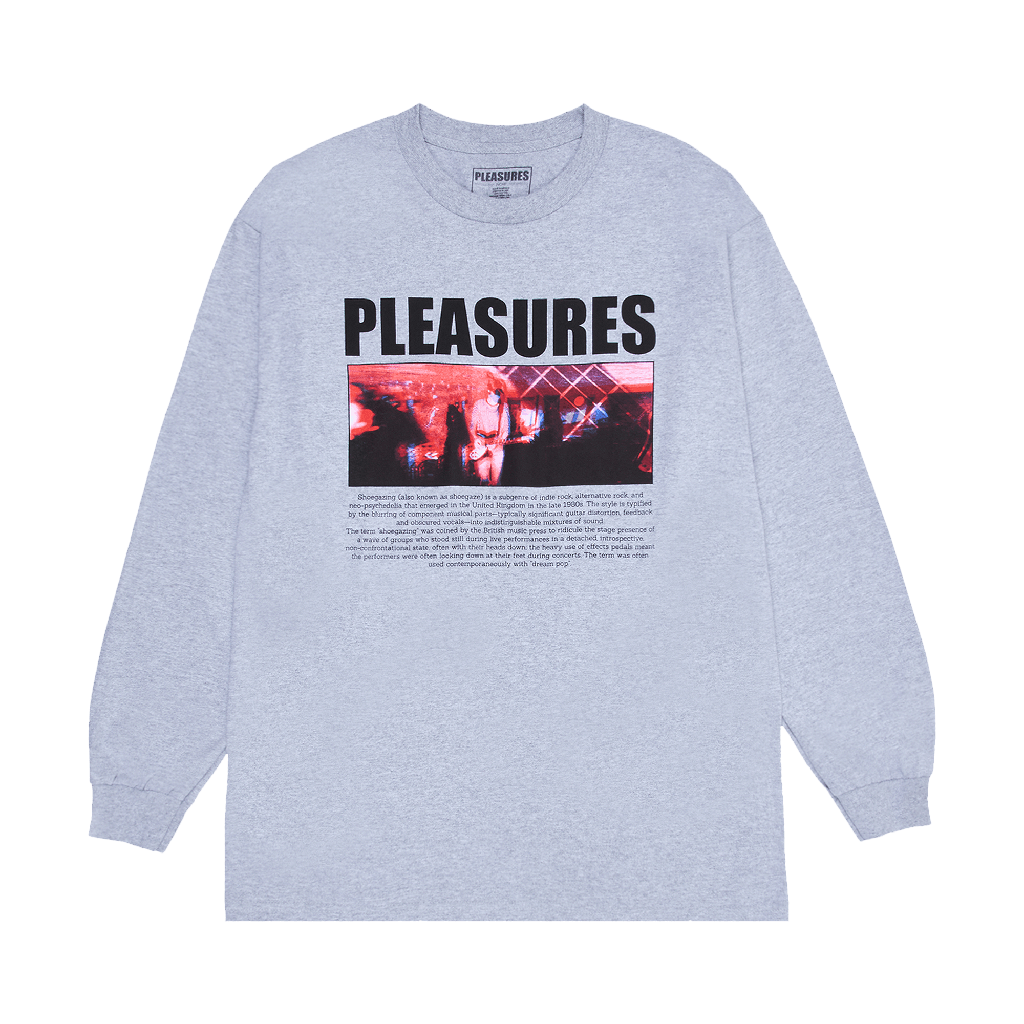 Pleasures Dream Pop Long-Sleeve 'Heather Grey'
