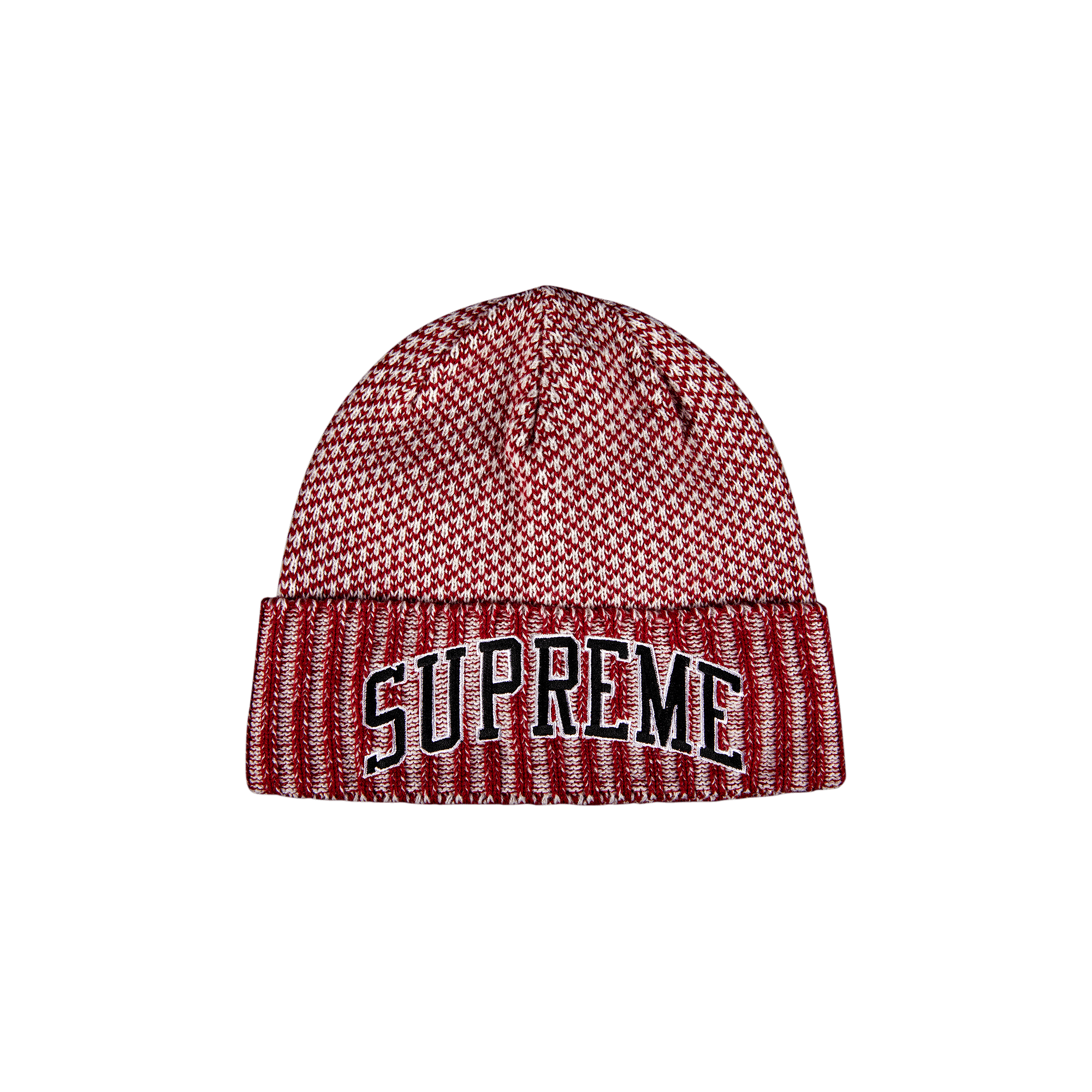 Supreme Fair Isle Beanie 'Red'