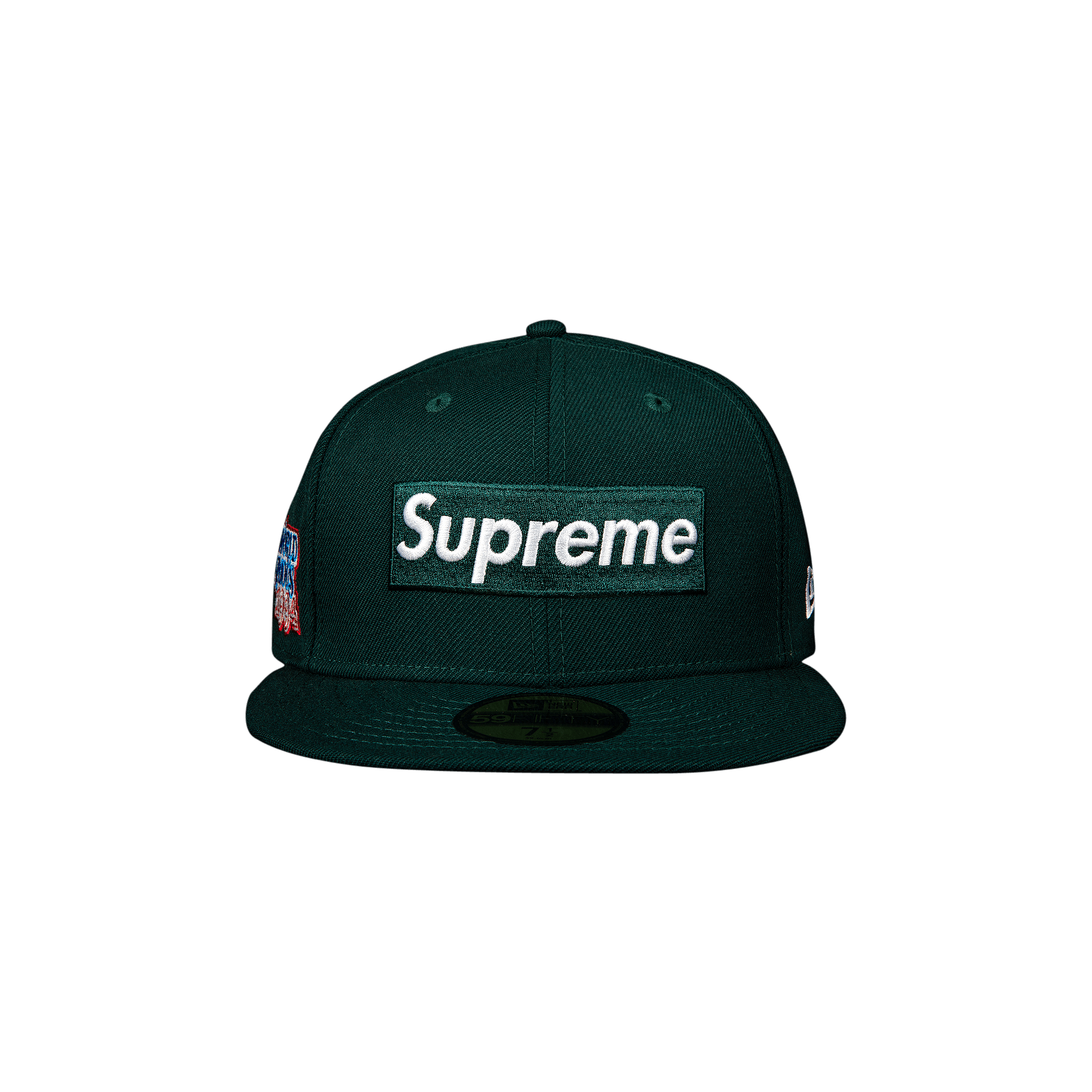 Supreme World Famous Box Logo New Era 'Dark Green'