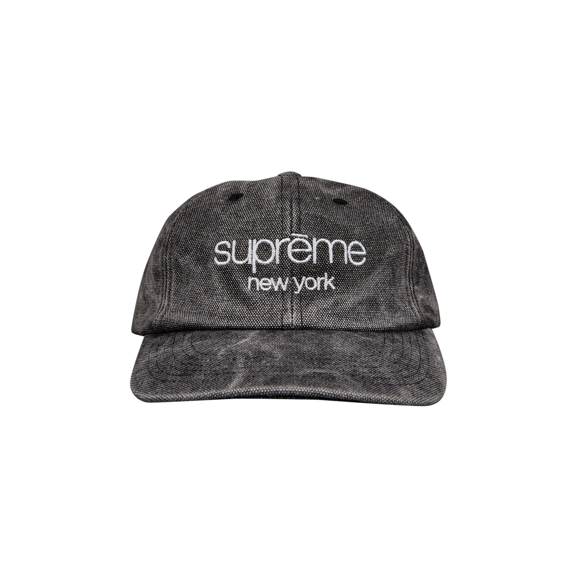 Supreme 2-Tone Canvas 6-Panel 'Black'