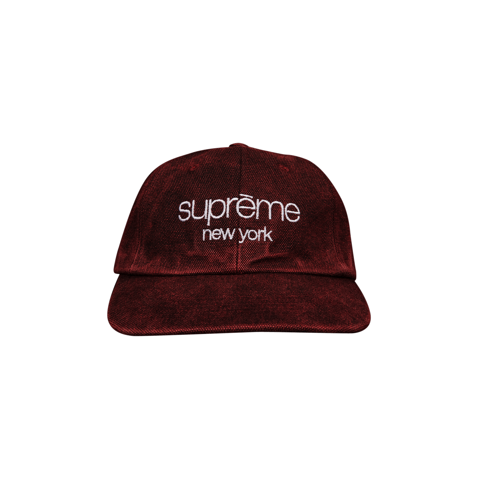 Supreme 2-Tone Canvas 6-Panel 'Red'