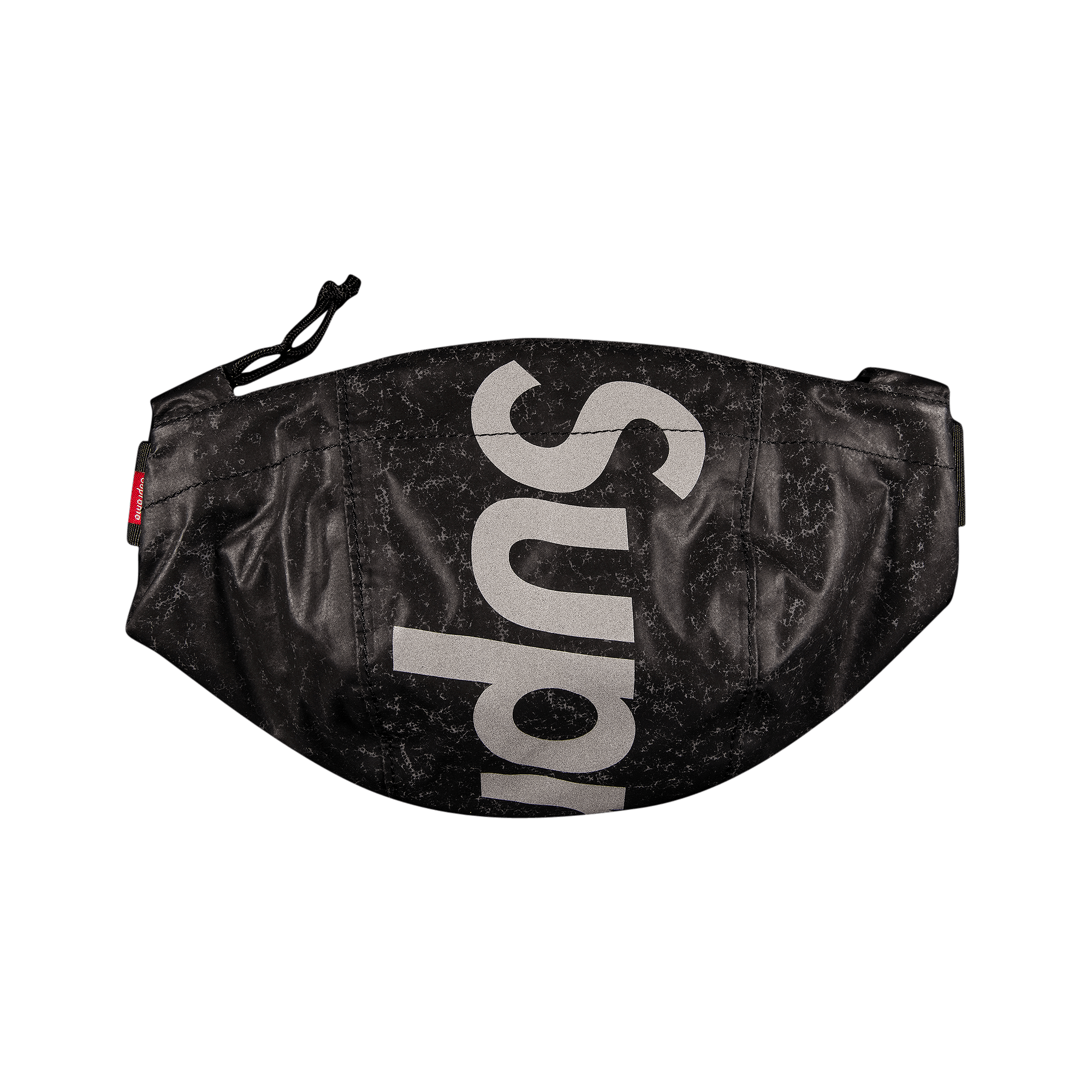 Supreme Waterproof Reflective Speckled Waist Bag 'Black'