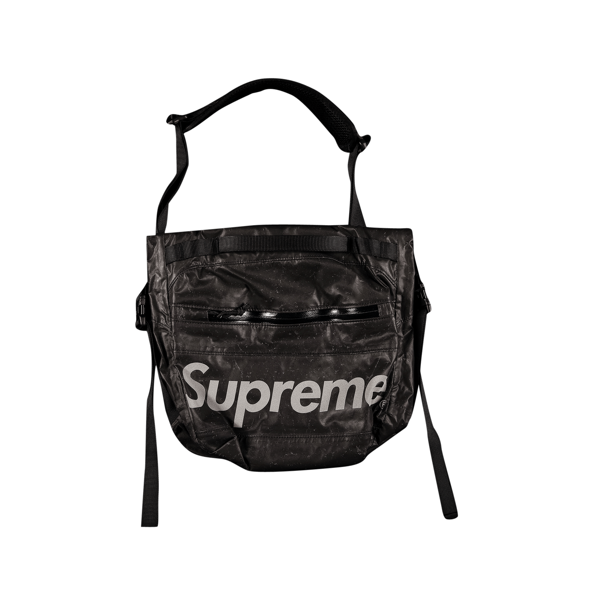 Supreme Waterproof Reflective Speckled Shoulder Bag 'Black'