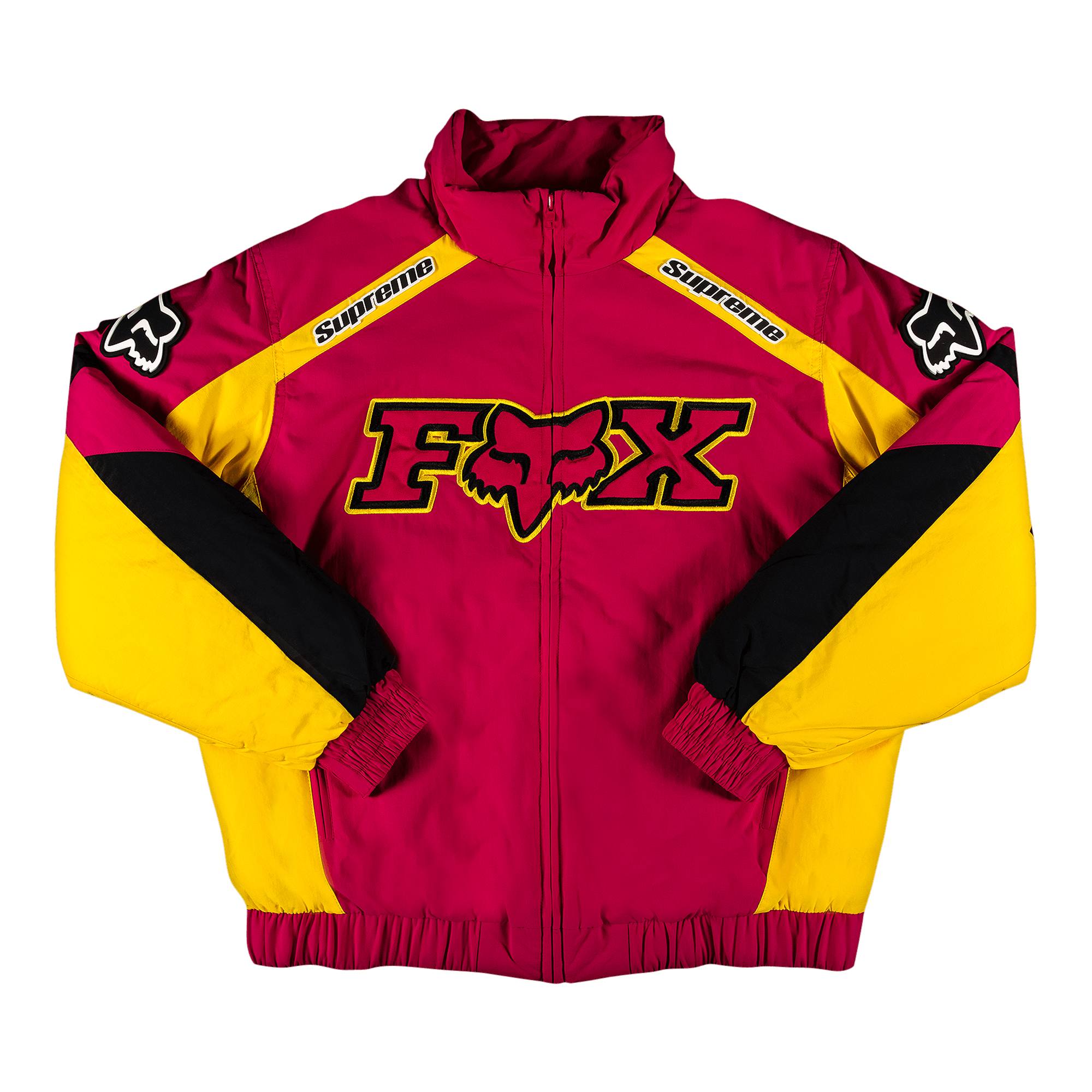 Supreme x Fox Racing Puffy Jacket 'Pink'