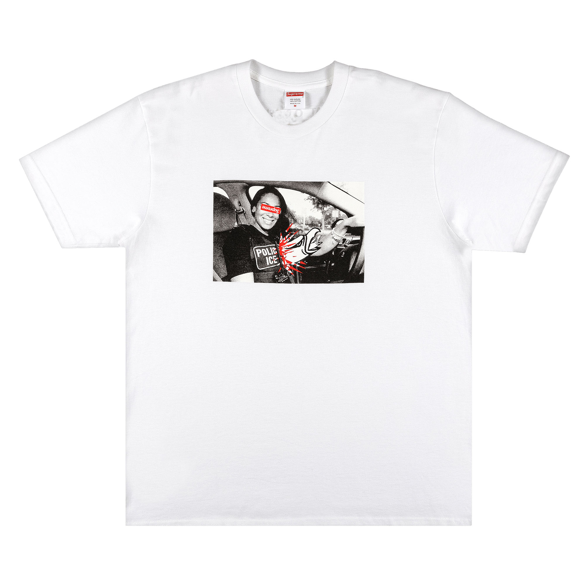 Supreme x ANTIHERO ICE Tee 'White'