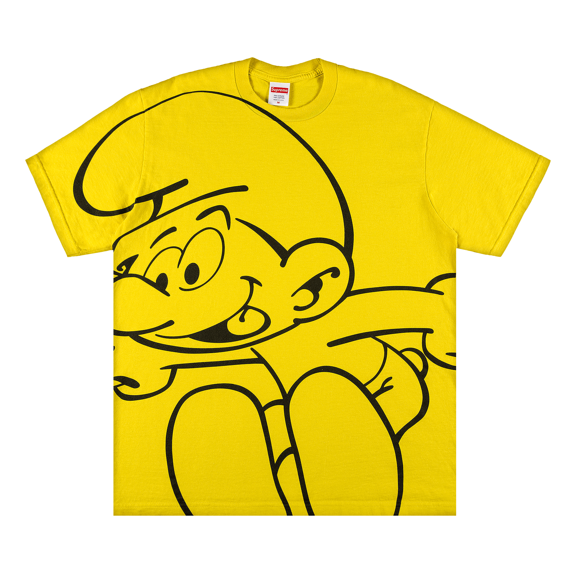 Supreme x Smurfs Tee 'Yellow'