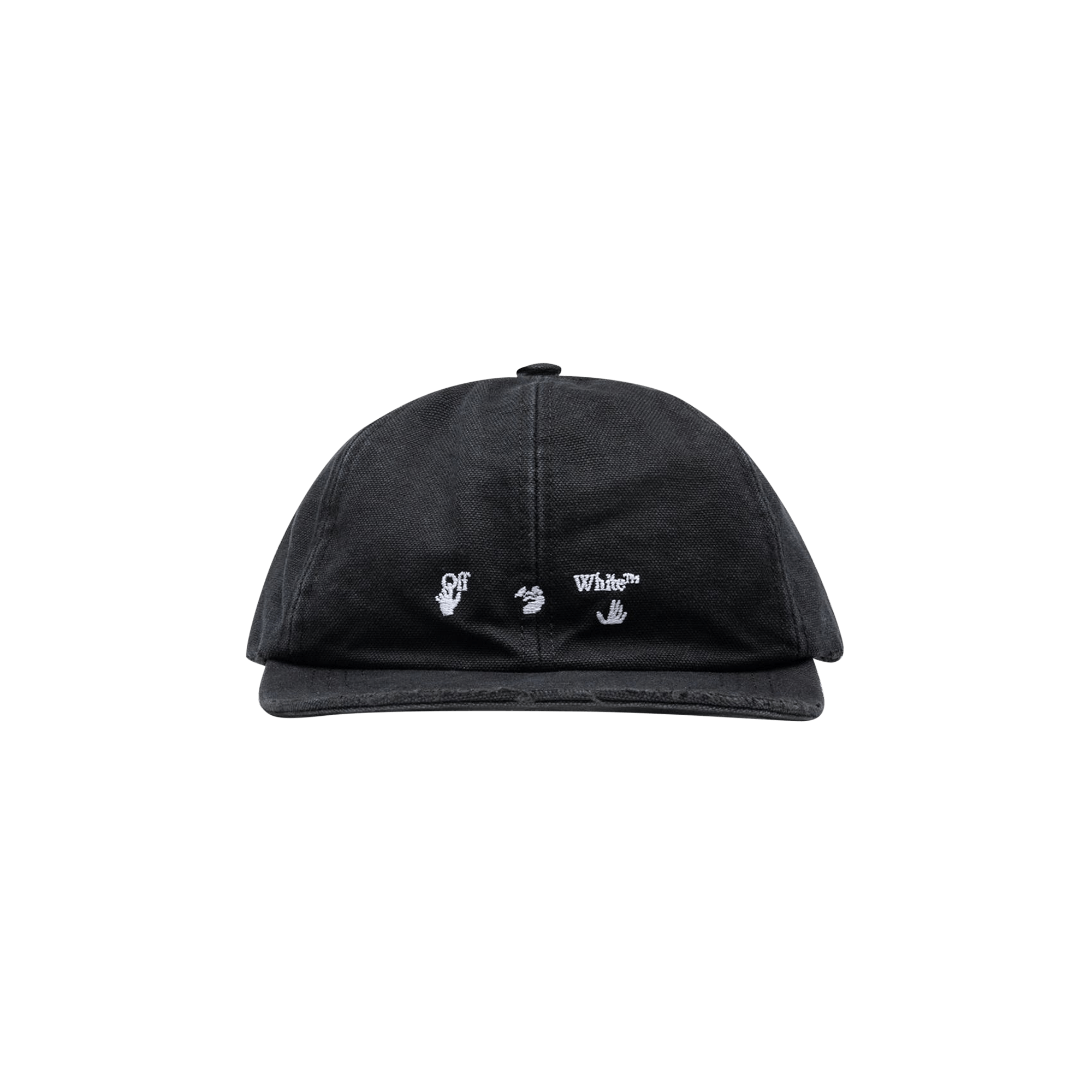 Off-White Logo Baseball Cap 'Black/White'