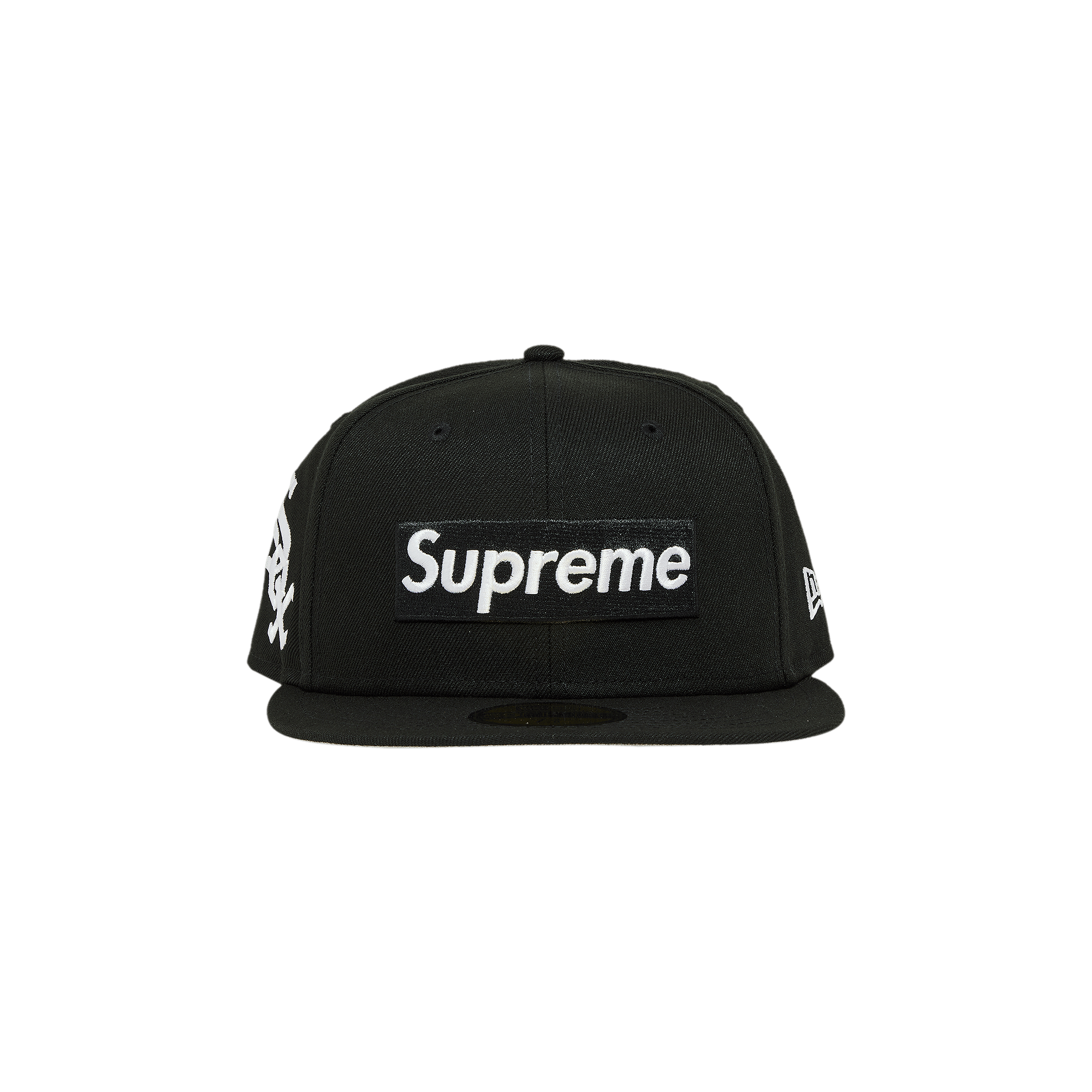 Supreme x MLB Teams Box Logo New Era 'Black - Chicago'