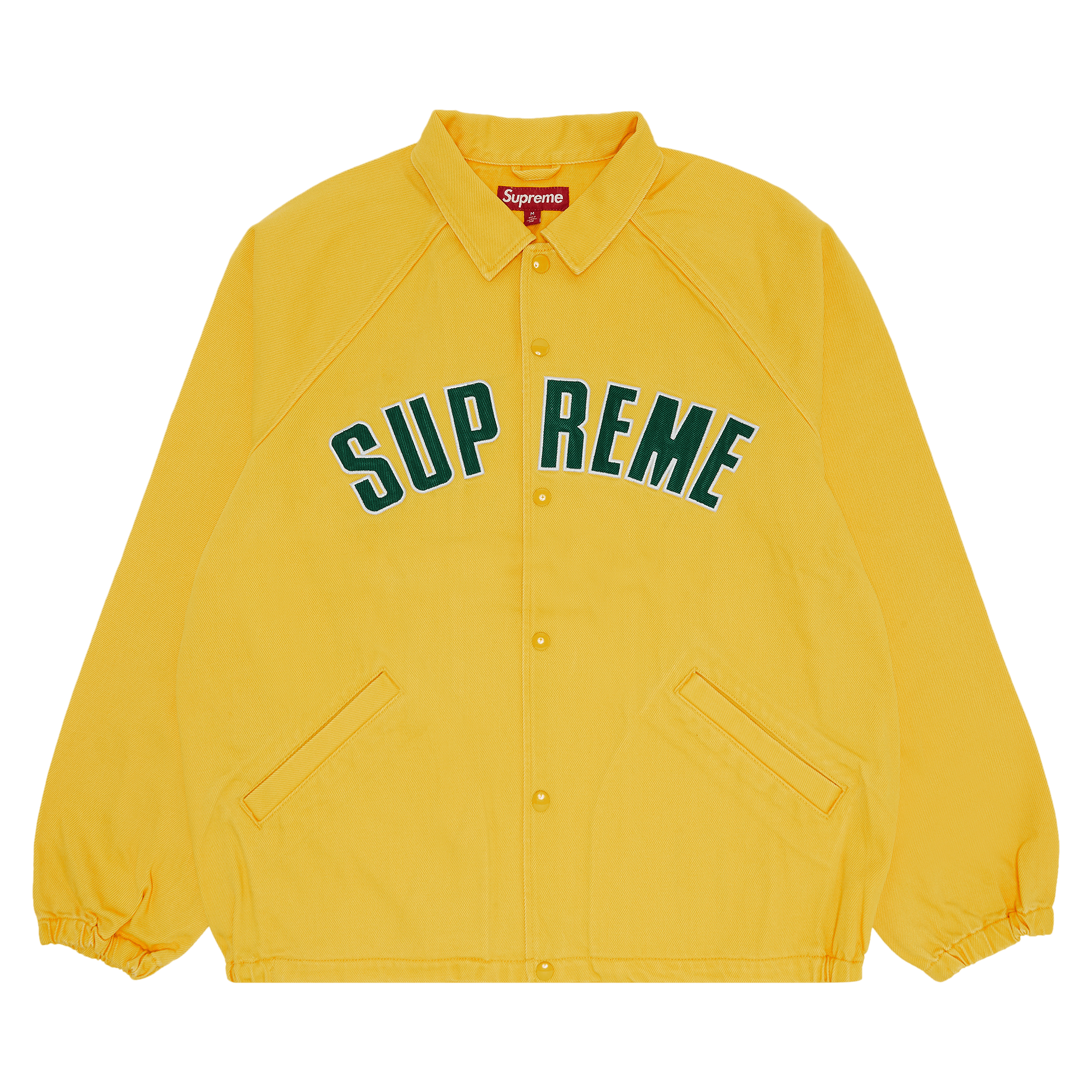Supreme Arc Denim Coaches Jacket 'Yellow'