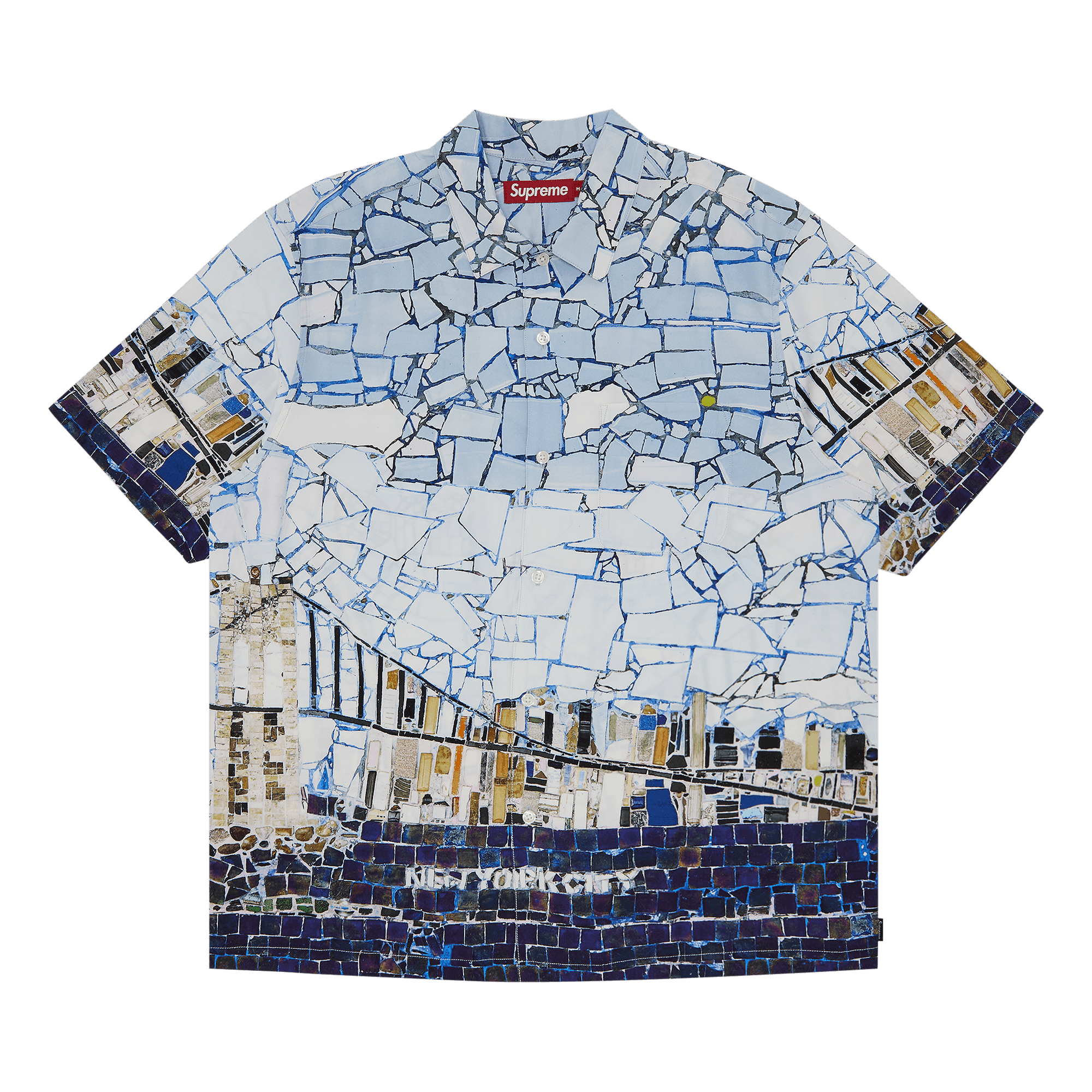 Supreme Mosaic Short-Sleeve Shirt 'Multicolor'