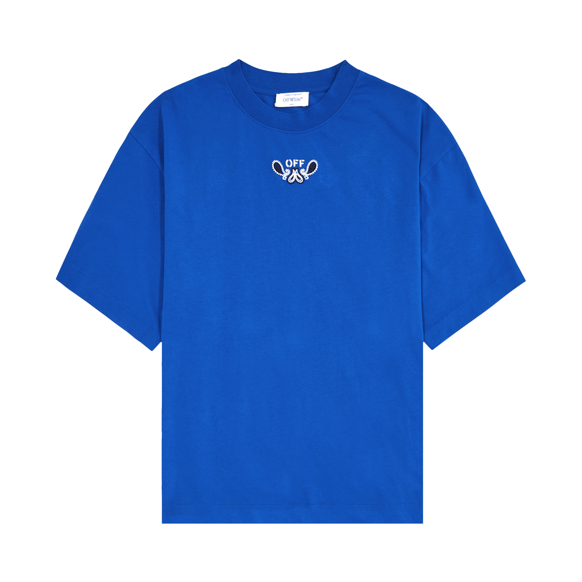 Off-White Bandana Arrow Slim Short-Sleeve Tee 'Nautical Blue/White'