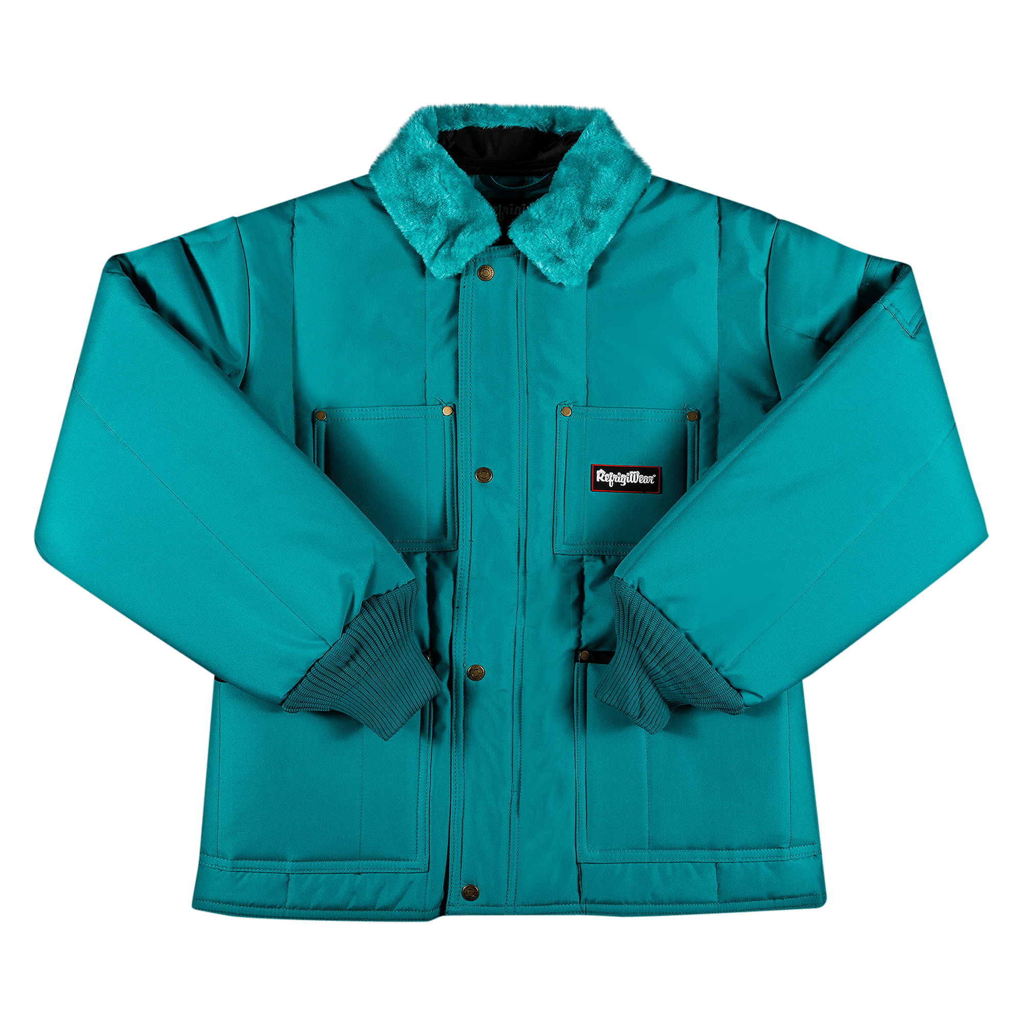 Supreme x RefrigiWear Insulated Iron-Tuff Jacket 'Bright Teal'