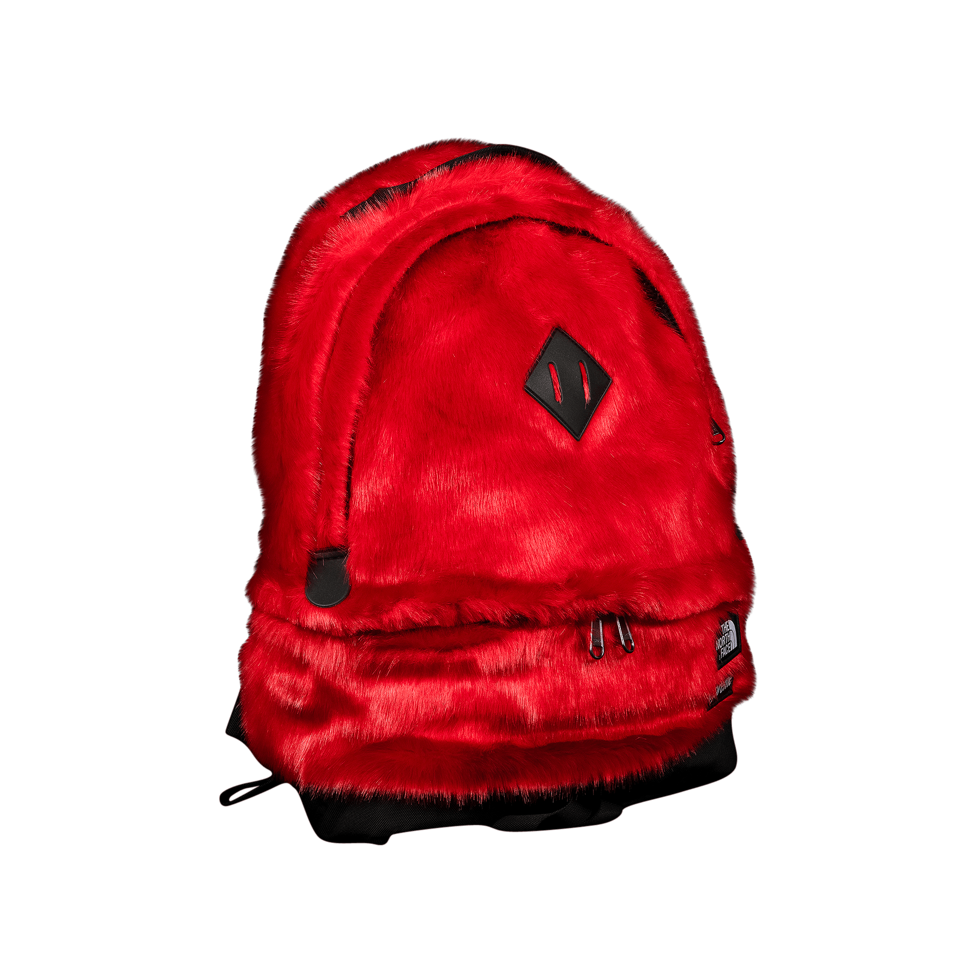 Supreme x The North Face Faux Fur Backpack 'Red'