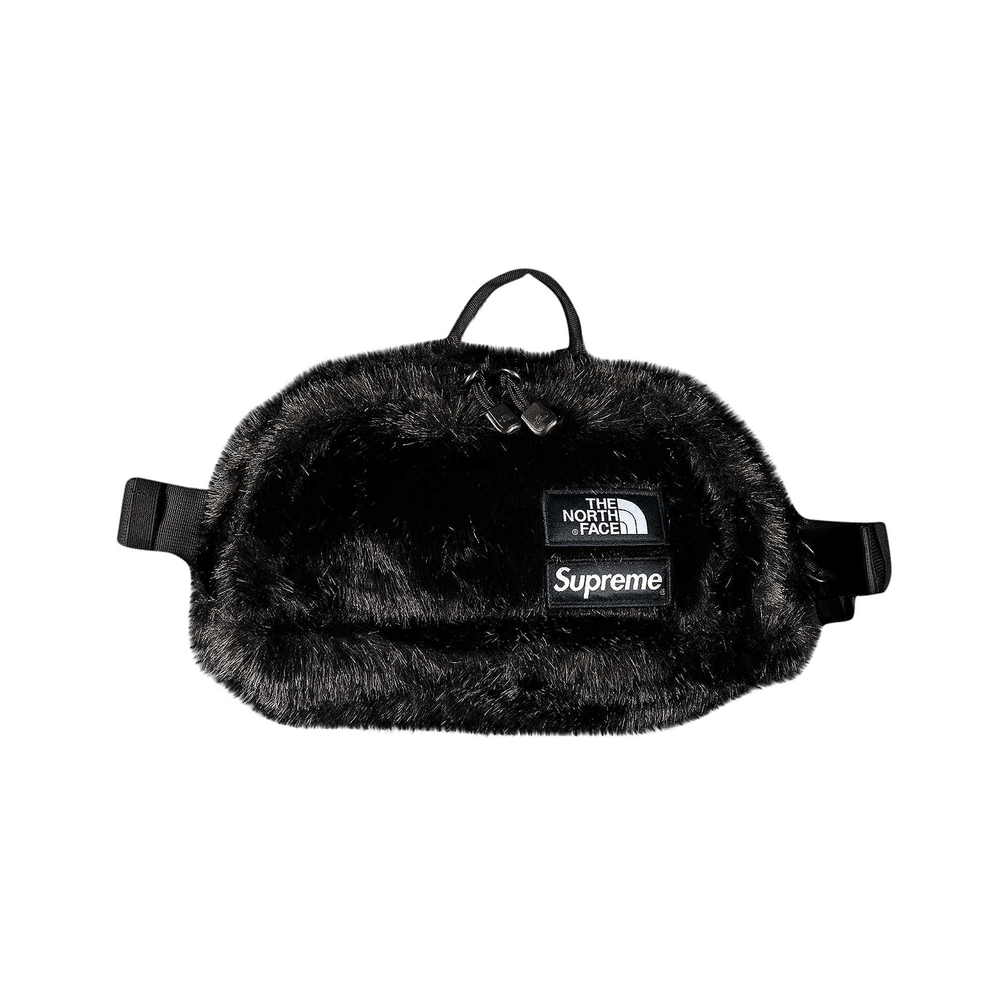 Supreme x The North Face Faux Fur Waist Bag 'Black'